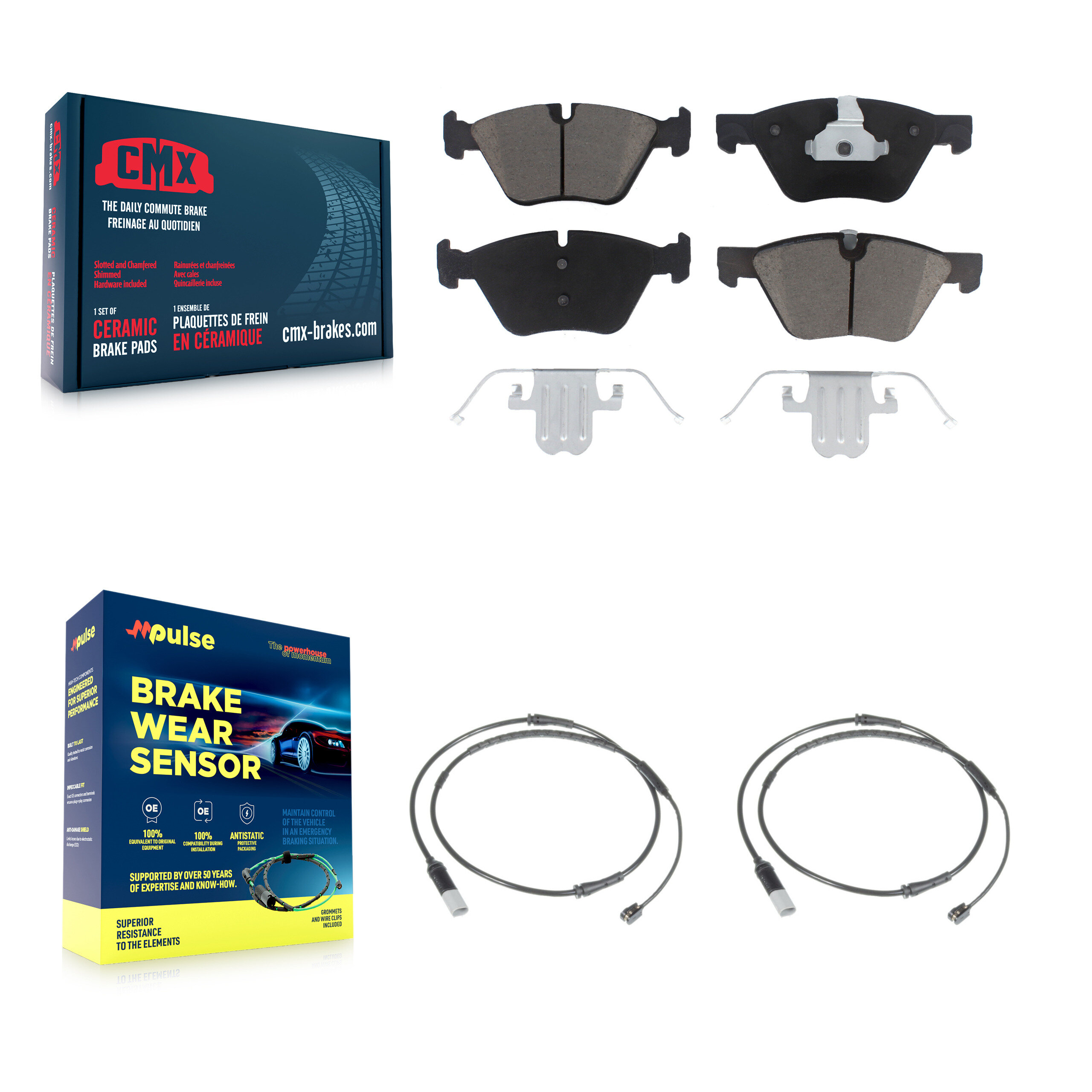 CMX - KCW-100606 - Front Disc Brake Pad Kits