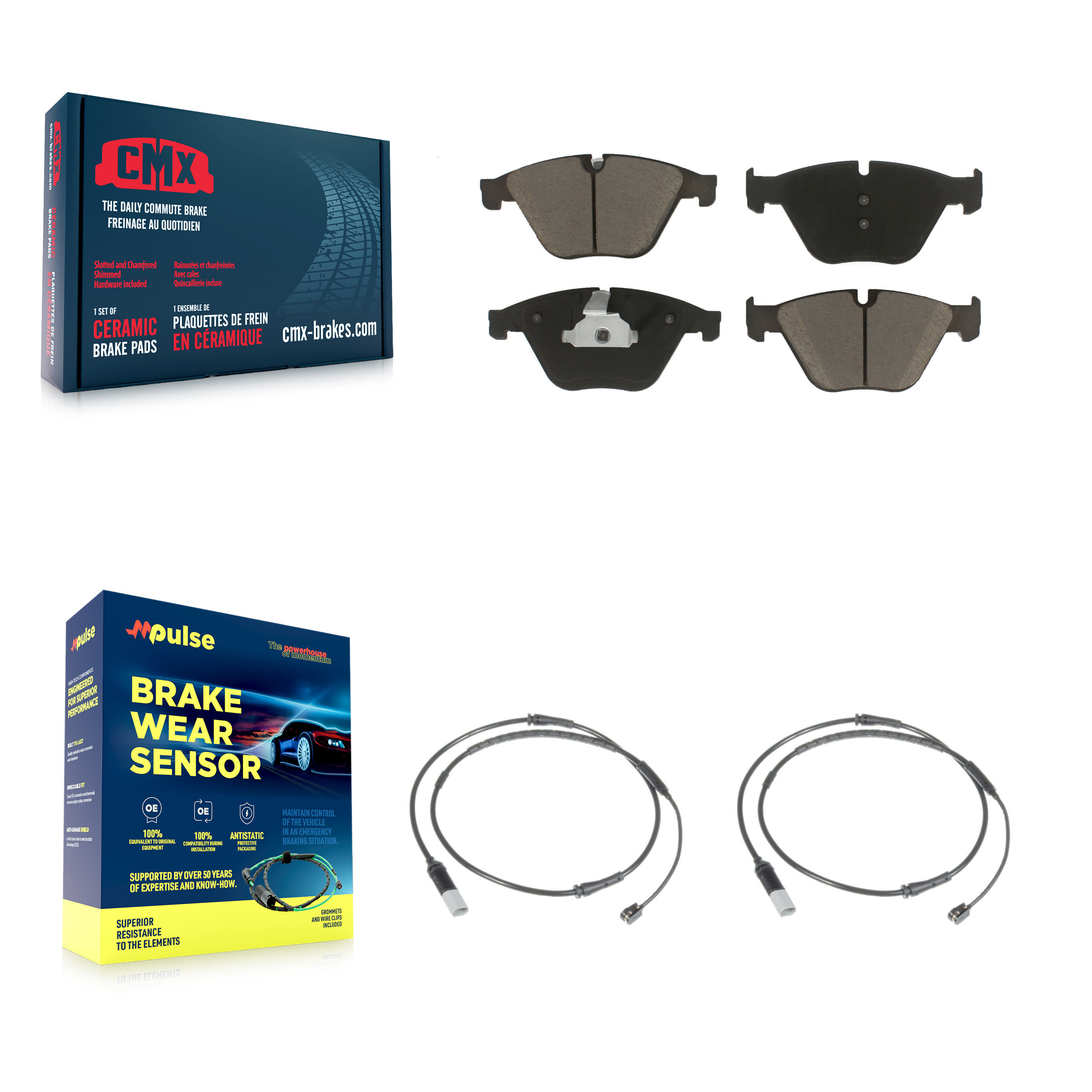 CMX - KCW-100607 - Front Disc Brake Pad Kits