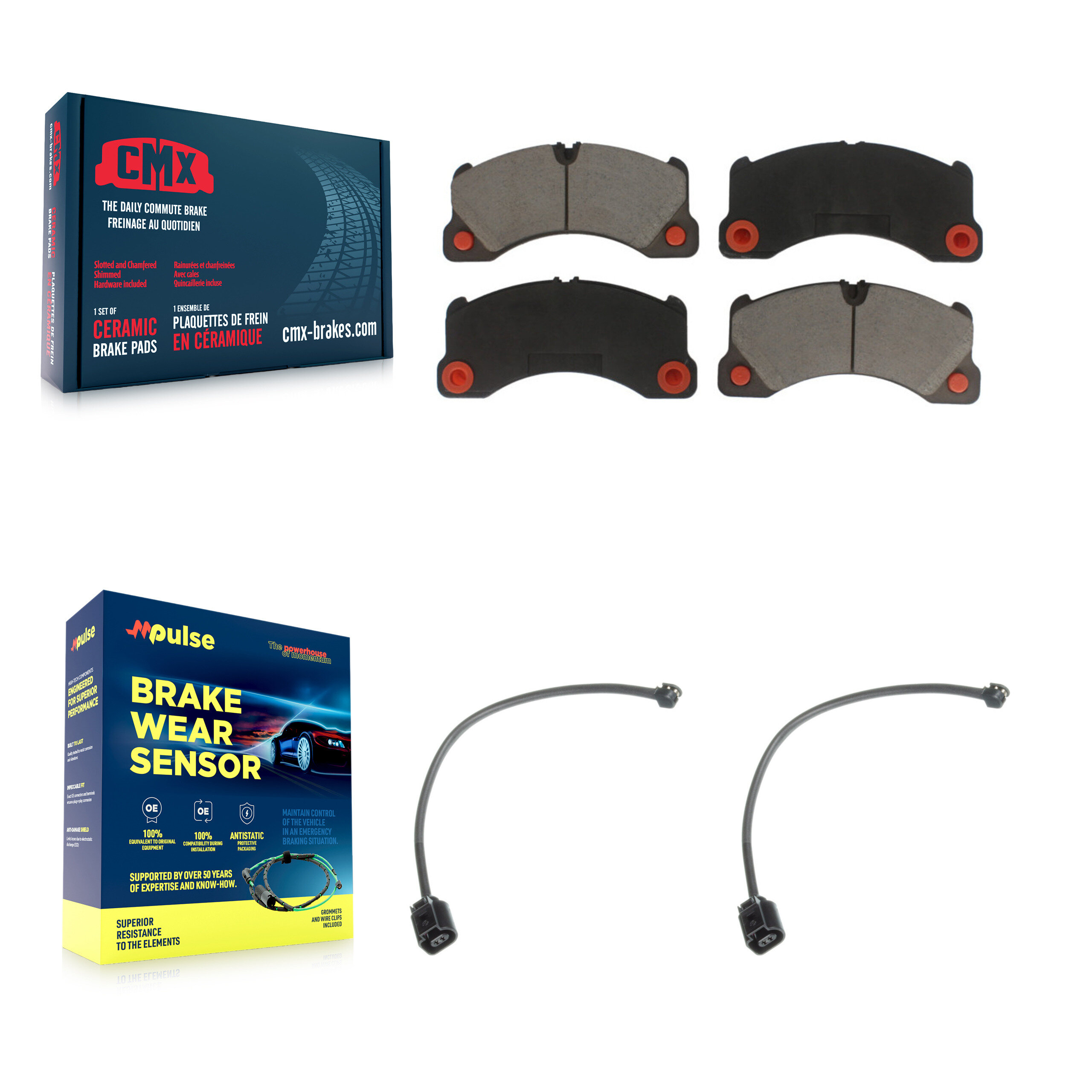 CMX - KCW-100627 - Front Disc Brake Pad Kits