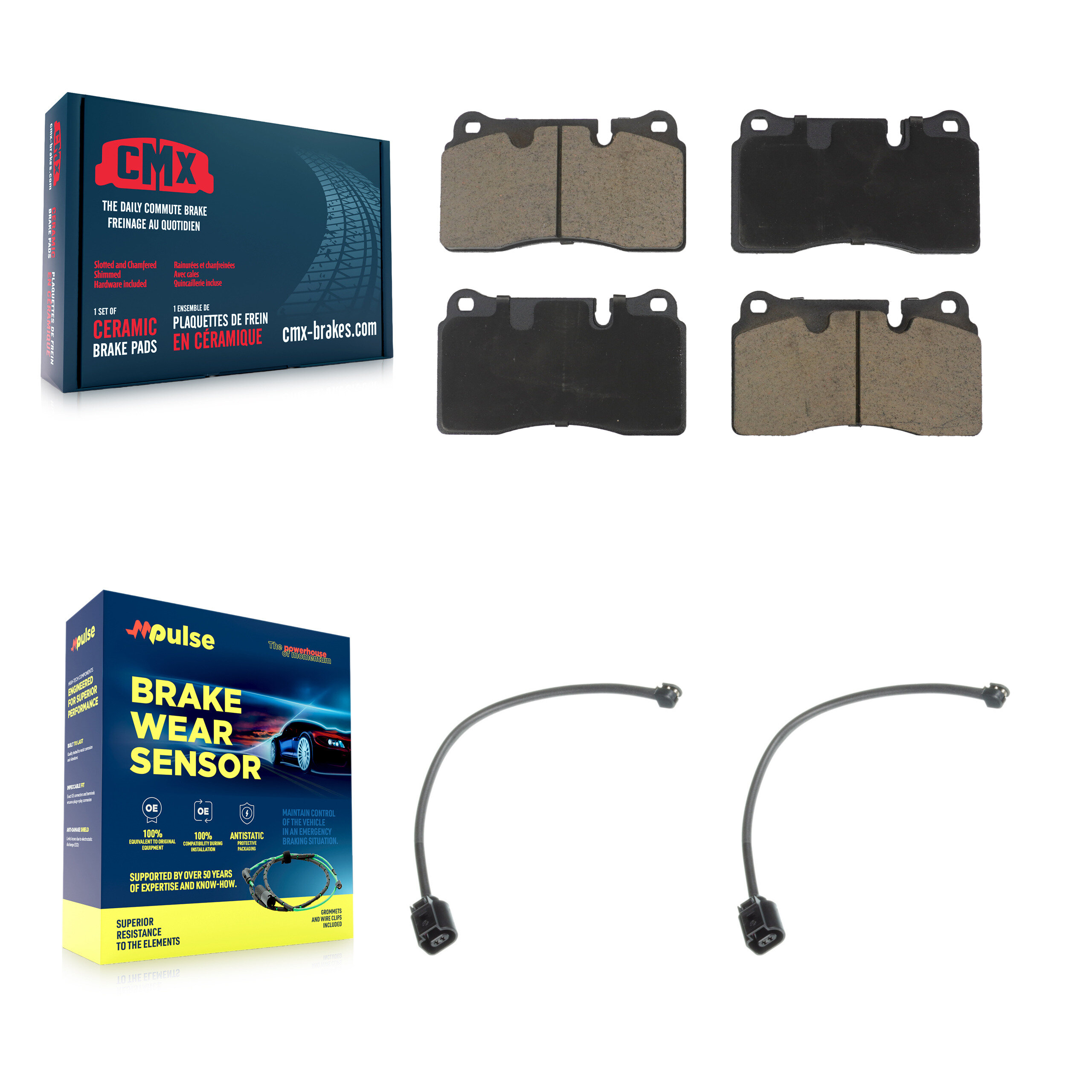 CMX - KCW-100630 - Front Disc Brake Pad Kits