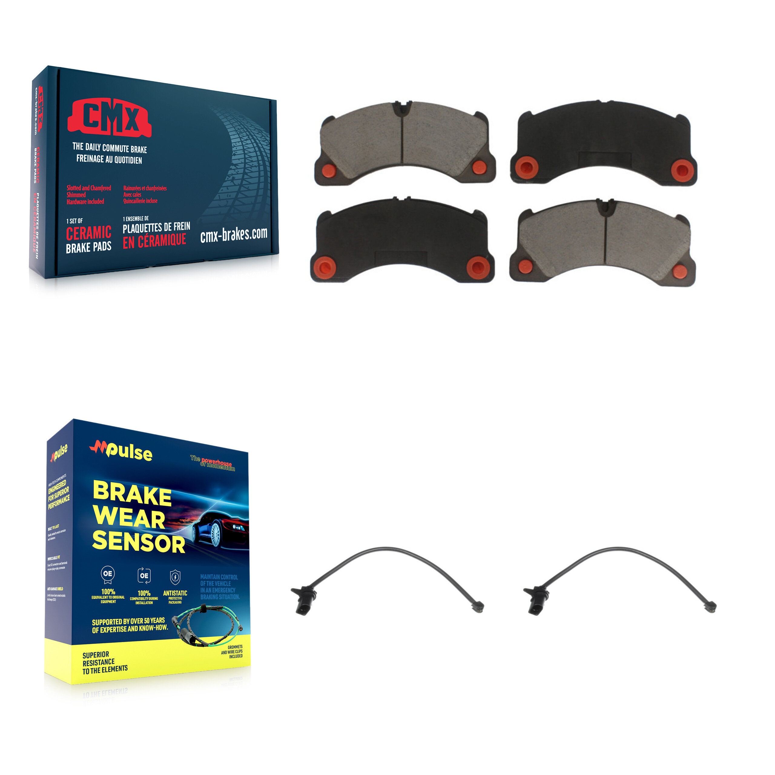 CMX - KCW-100634 - Front Disc Brake Pad Kits
