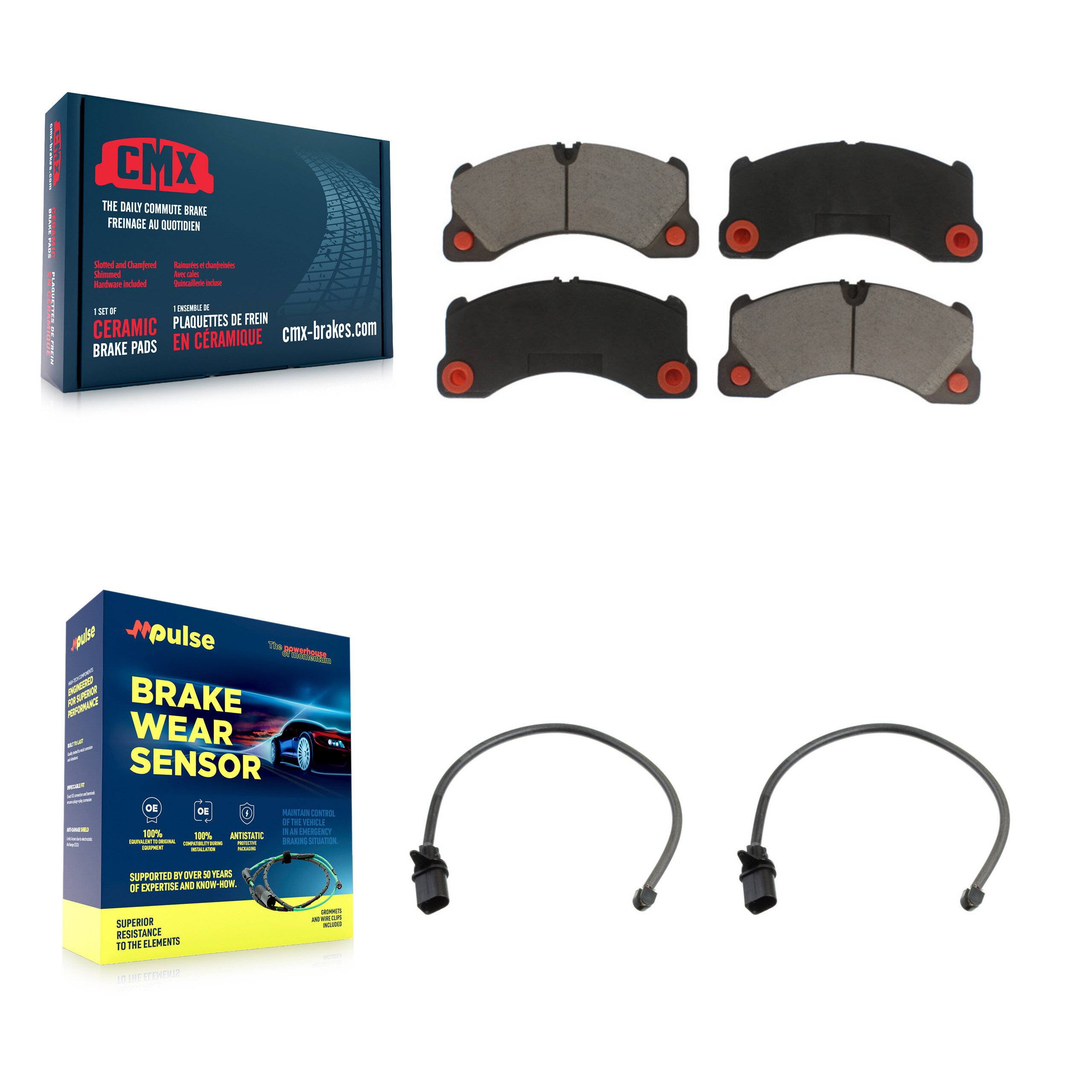 CMX - KCW-100636 - Front Disc Brake Pad Kits