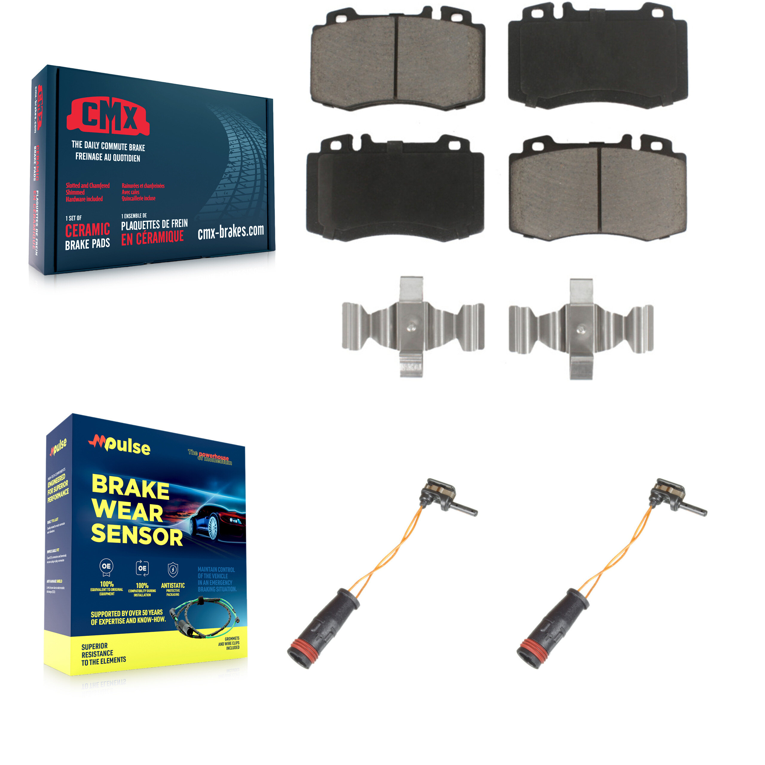 CMX - KCW-100644 - Front Disc Brake Pad Kits