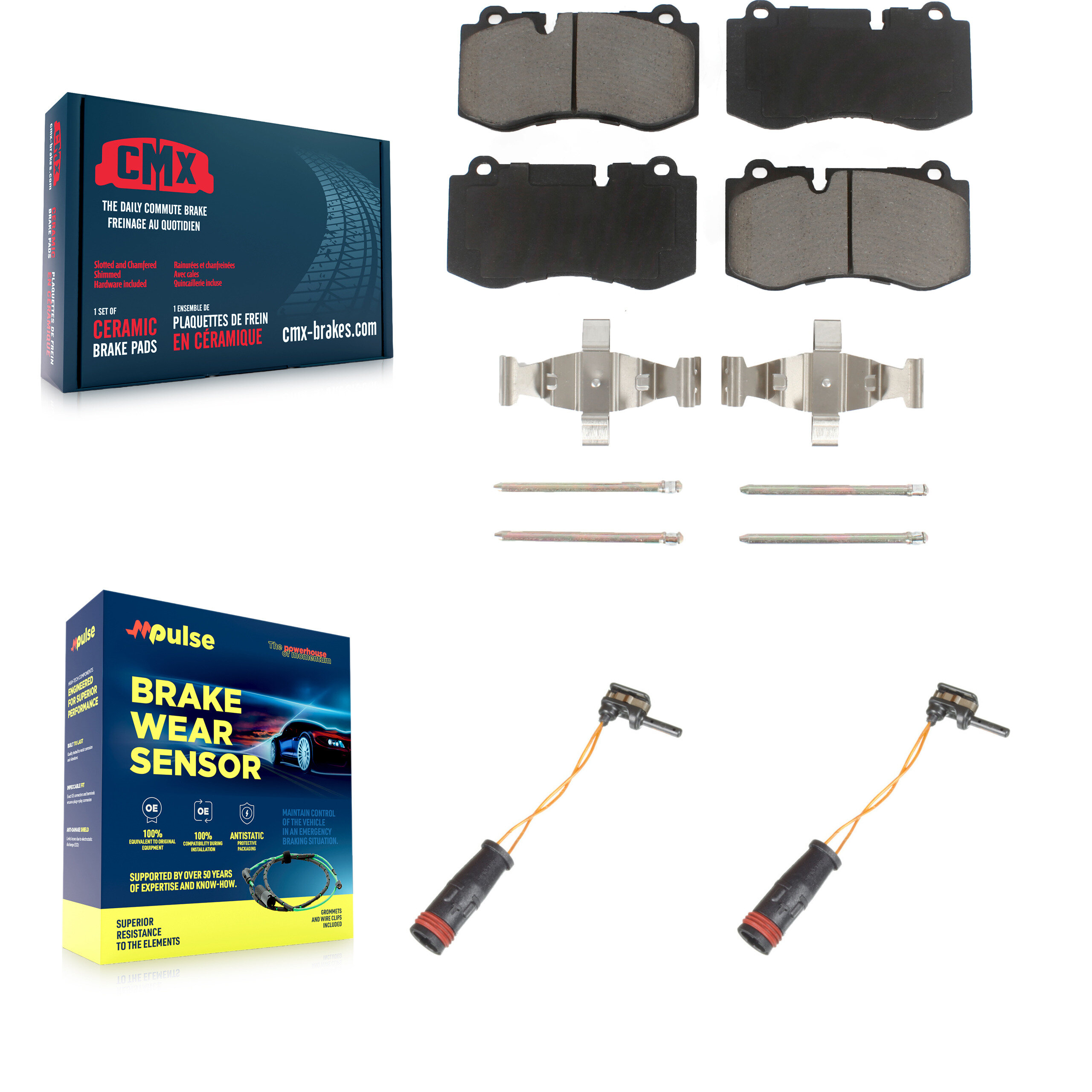 CMX - KCW-100660 - Front Disc Brake Pad Kits