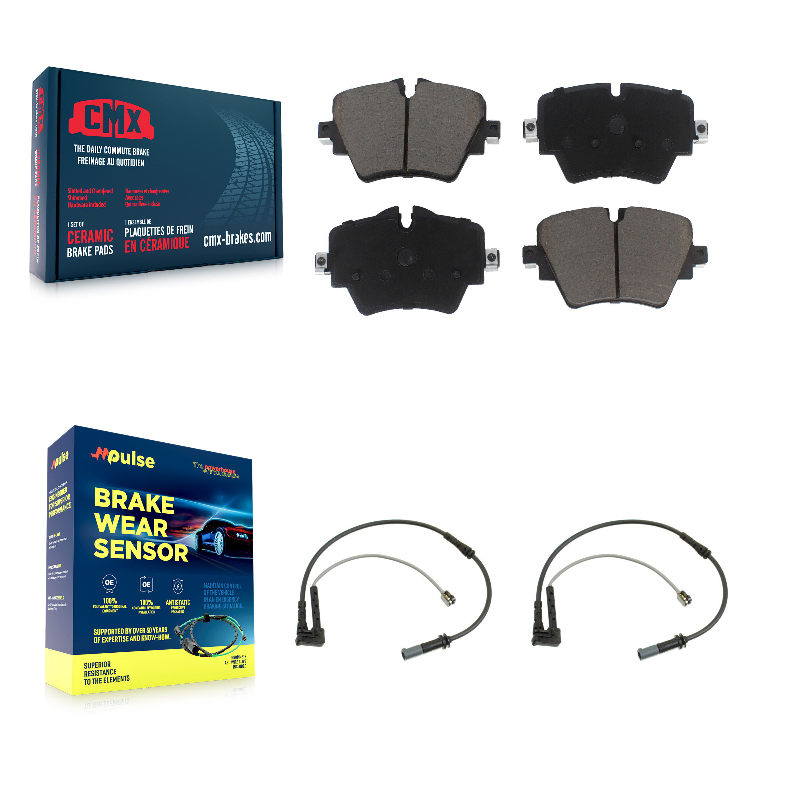 CMX - KCW-100661 - Front Disc Brake Pad Kits