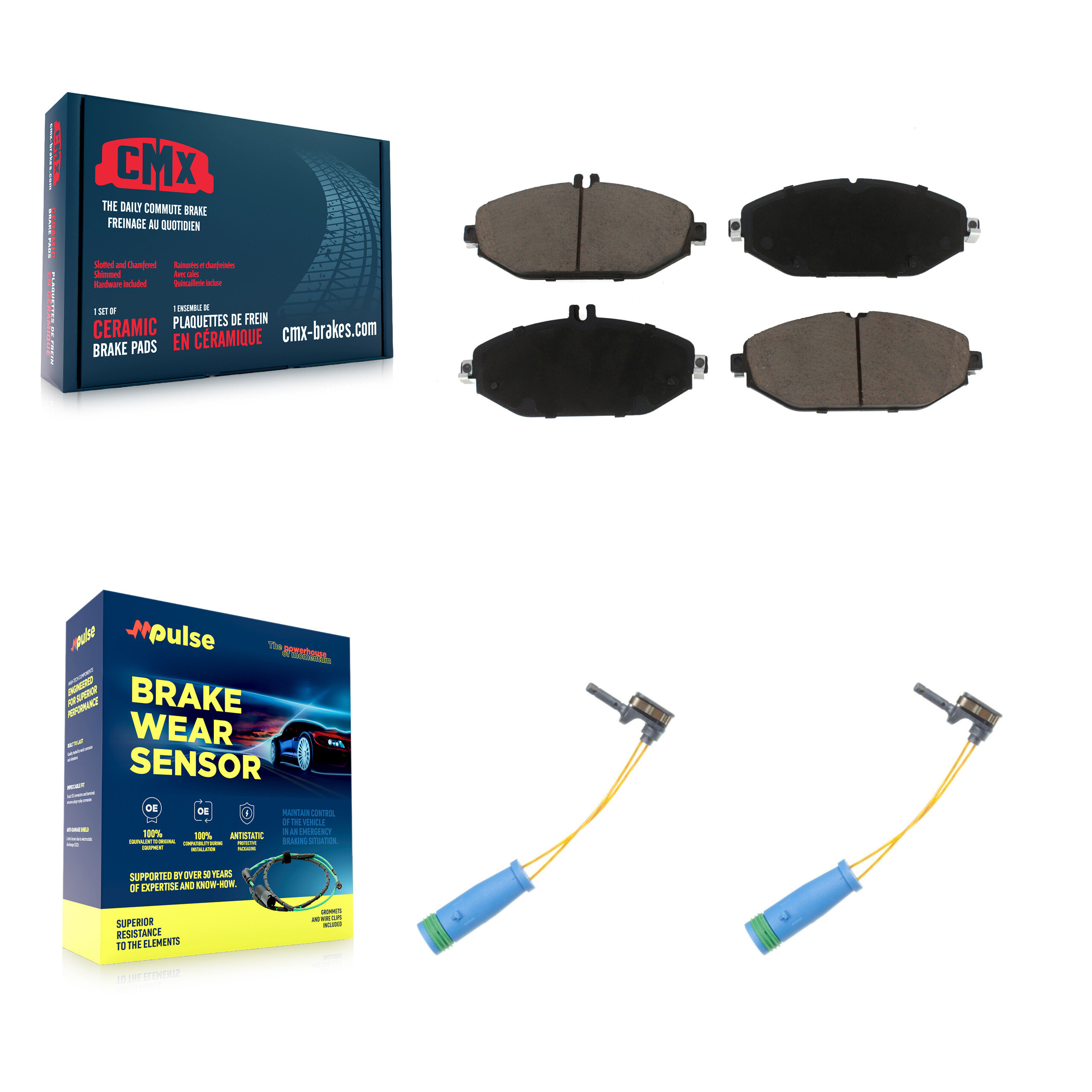 CMX - KCW-100694 - Front Disc Brake Pad Kits