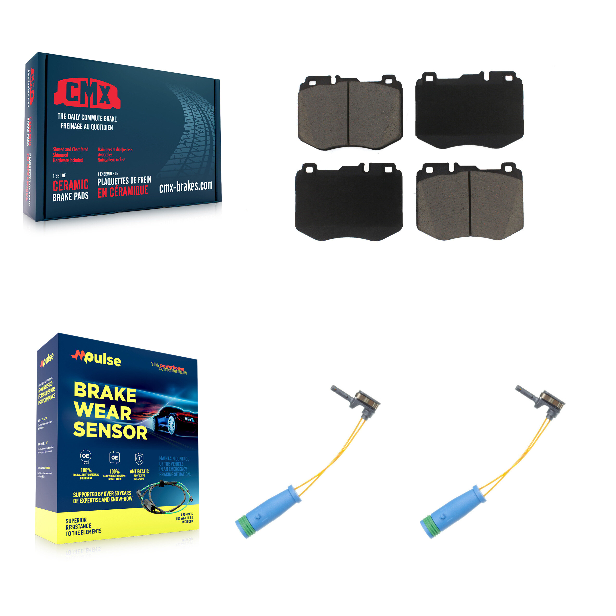 CMX - KCW-100695 - Front Disc Brake Pad Kits