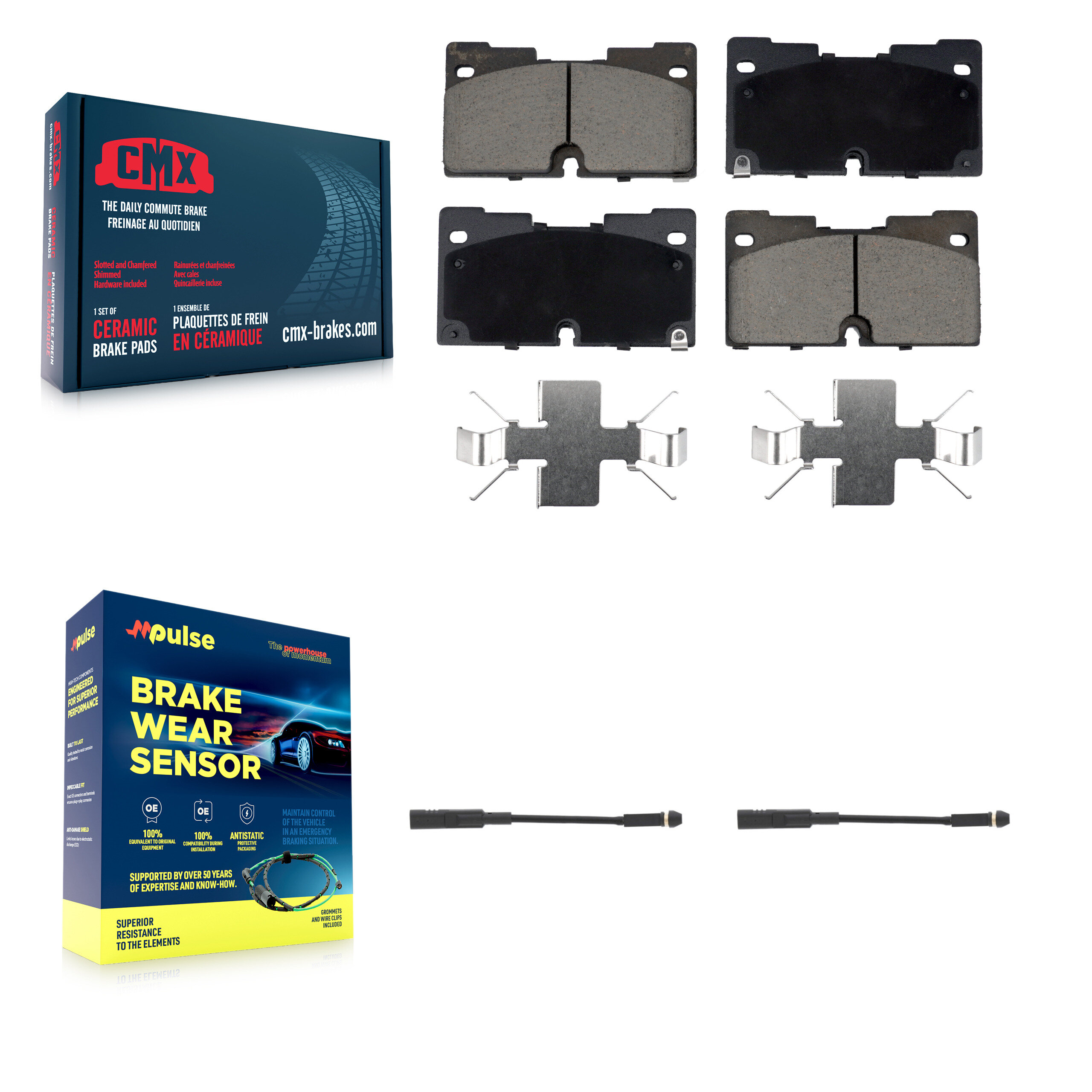 CMX - KCW-100700 - Front Disc Brake Pad Kits