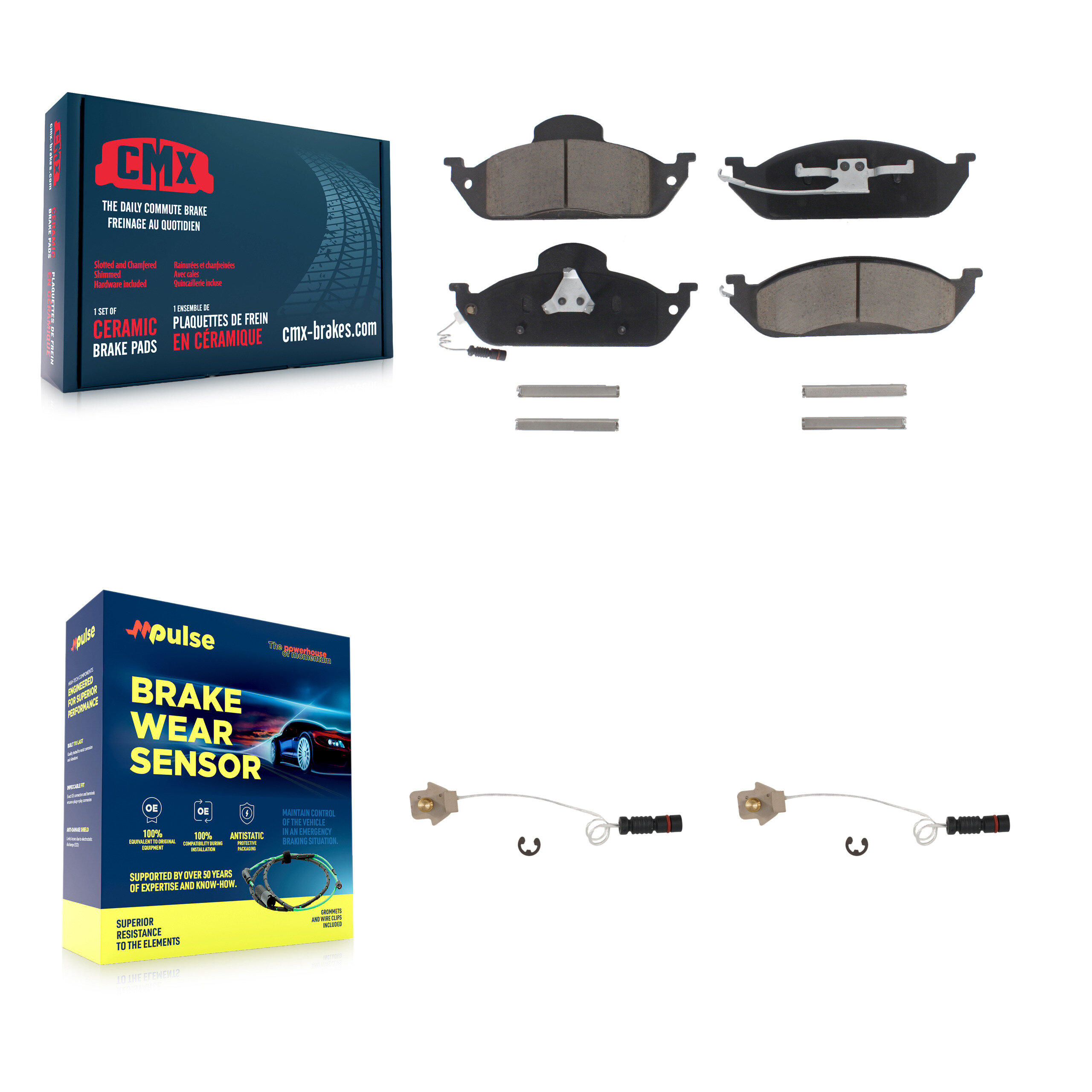 CMX - KCW-100703 - Front Disc Brake Pad Kits