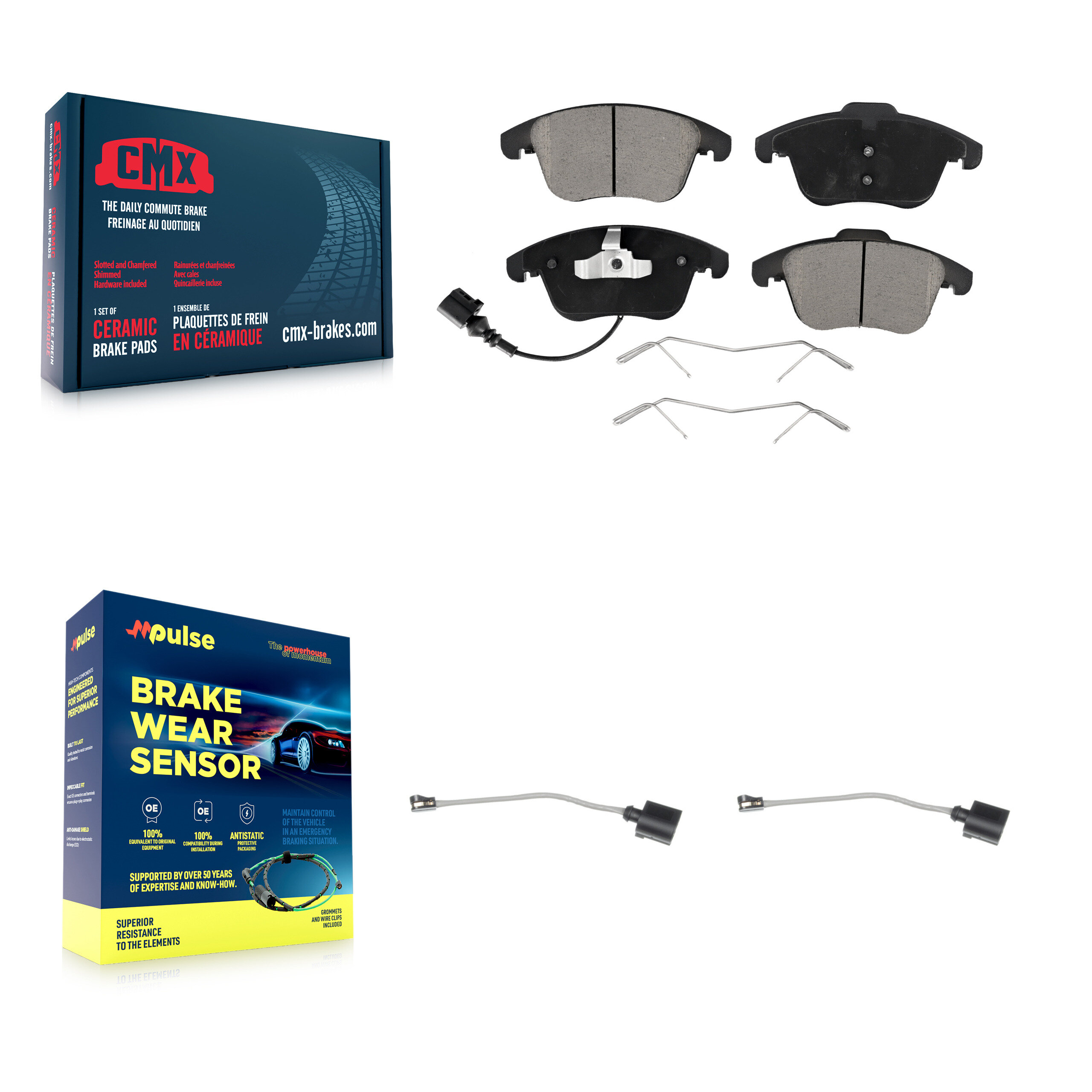 CMX - KCW-100704 - Front Disc Brake Pad Kits