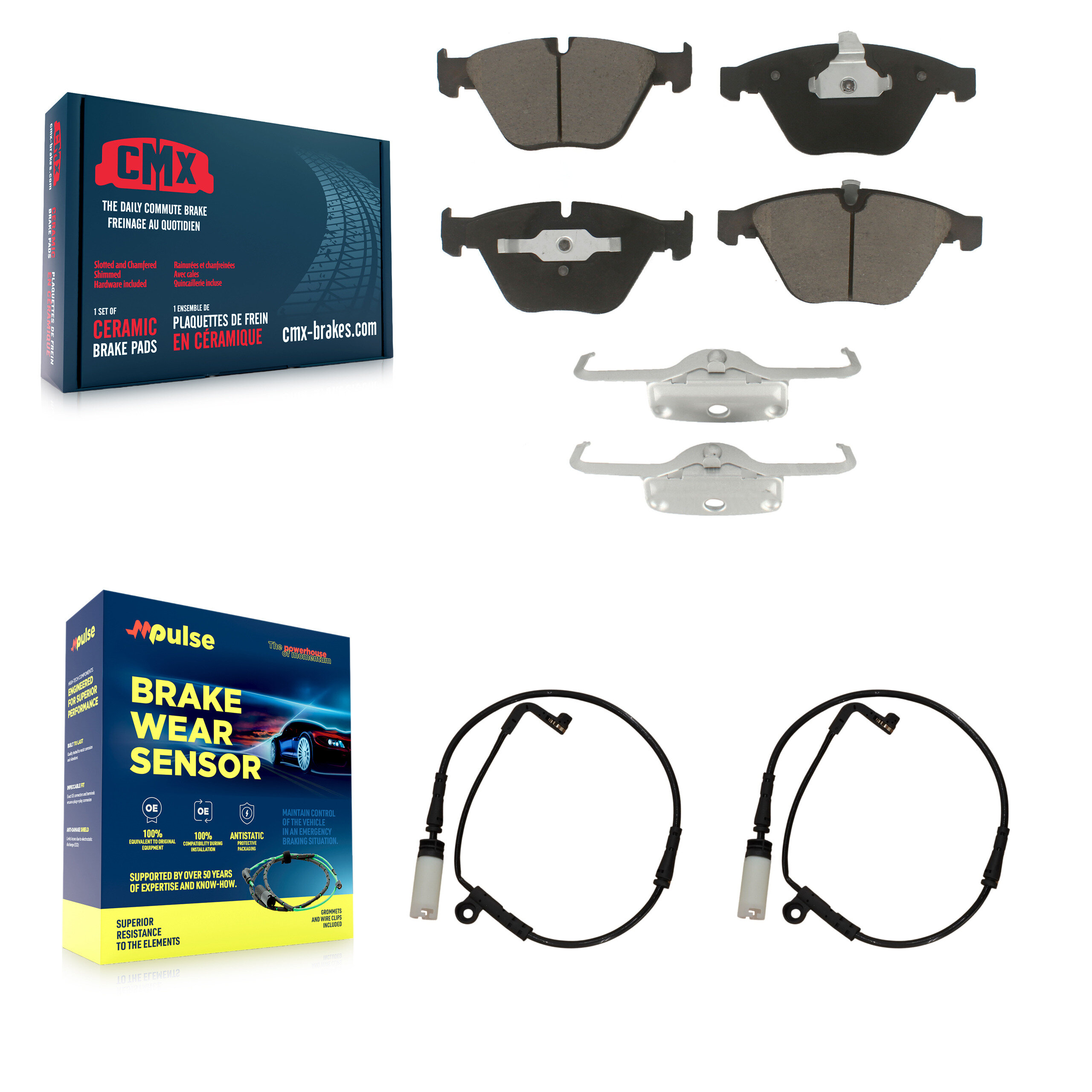 CMX - KCW-100712 - Front Disc Brake Pad Kits