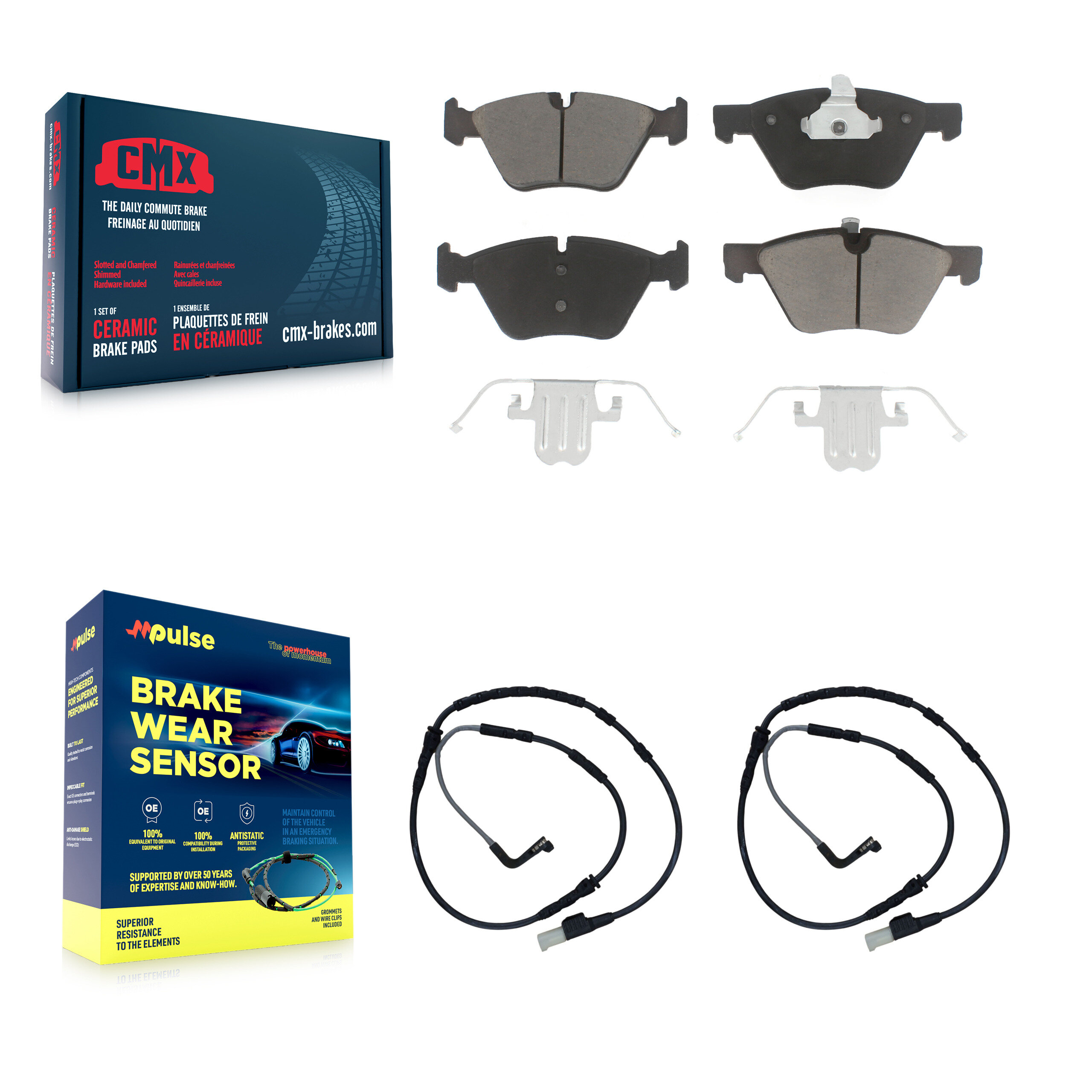 CMX - KCW-100715 - Front Disc Brake Pad Kits