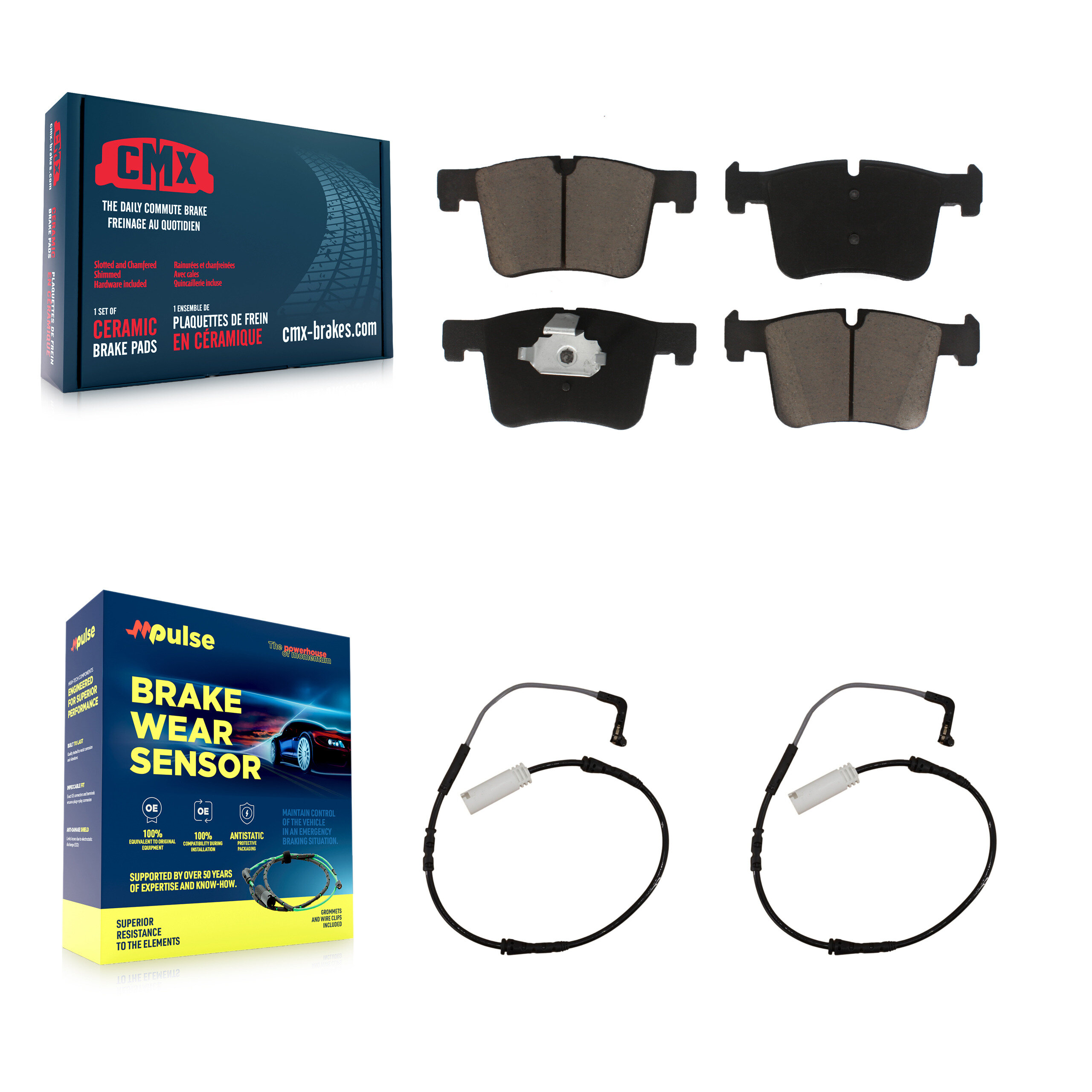 CMX - KCW-100717 - Front Disc Brake Pad Kits