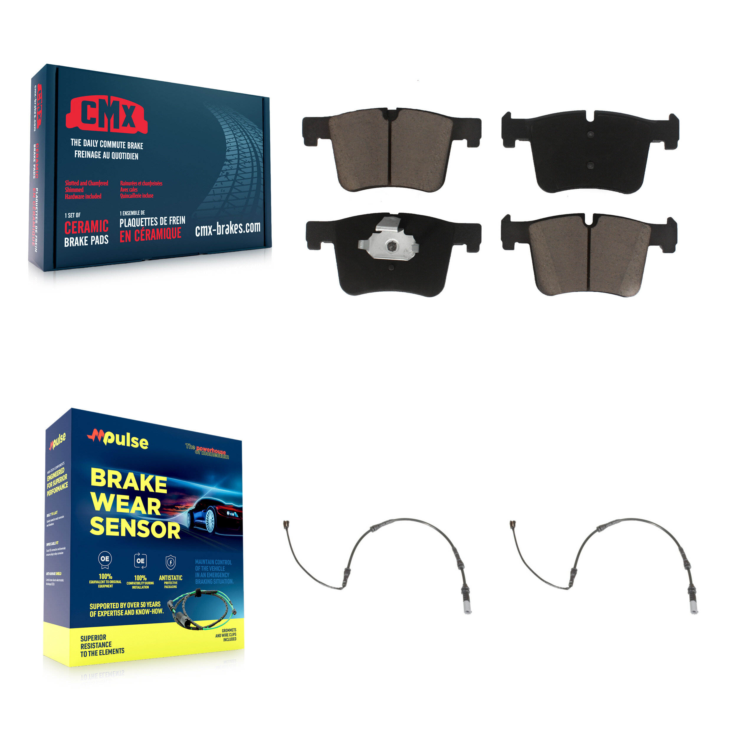 CMX - KCW-100718 - Front Disc Brake Pad Kits