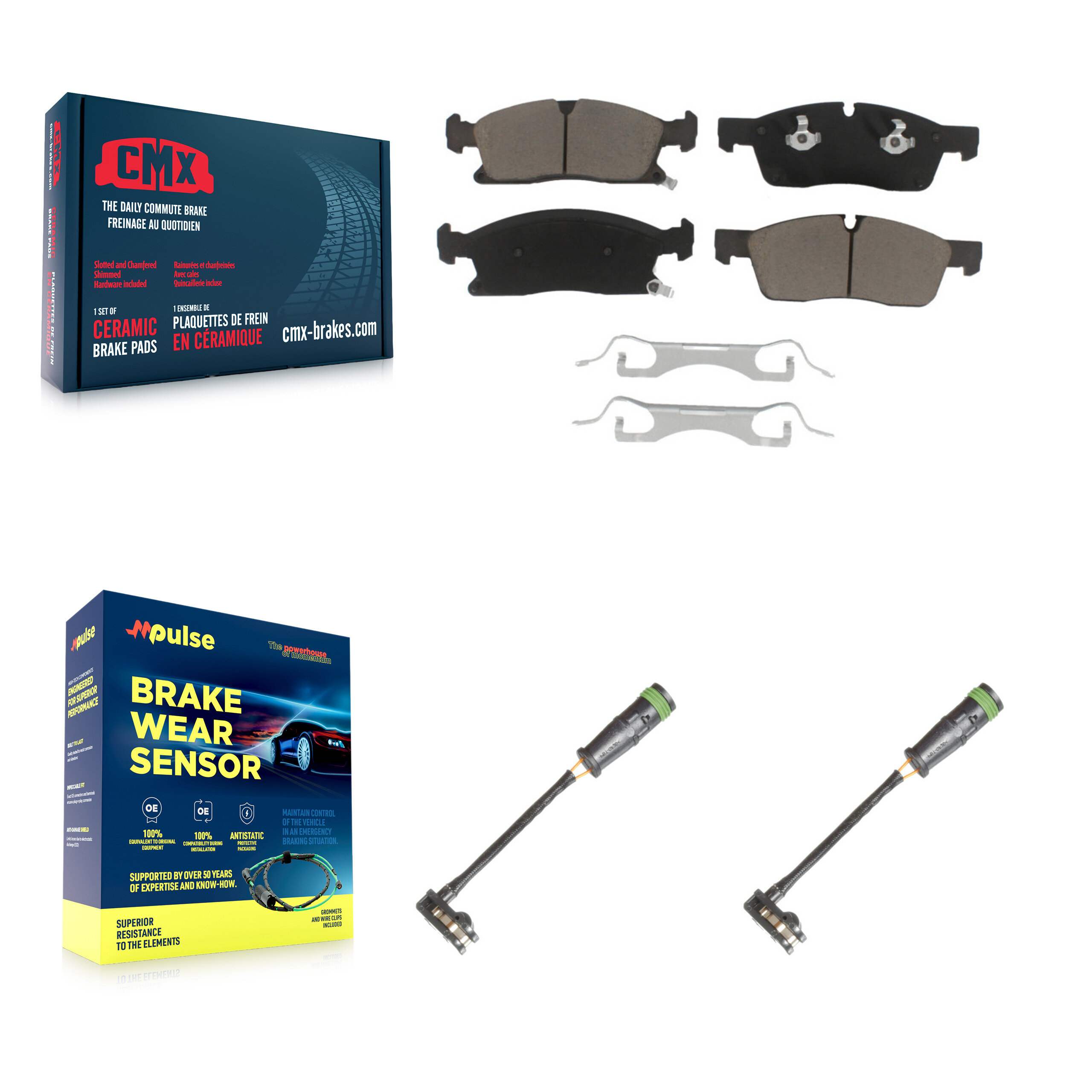 CMX - KCW-100723 - Front Disc Brake Pad Kits