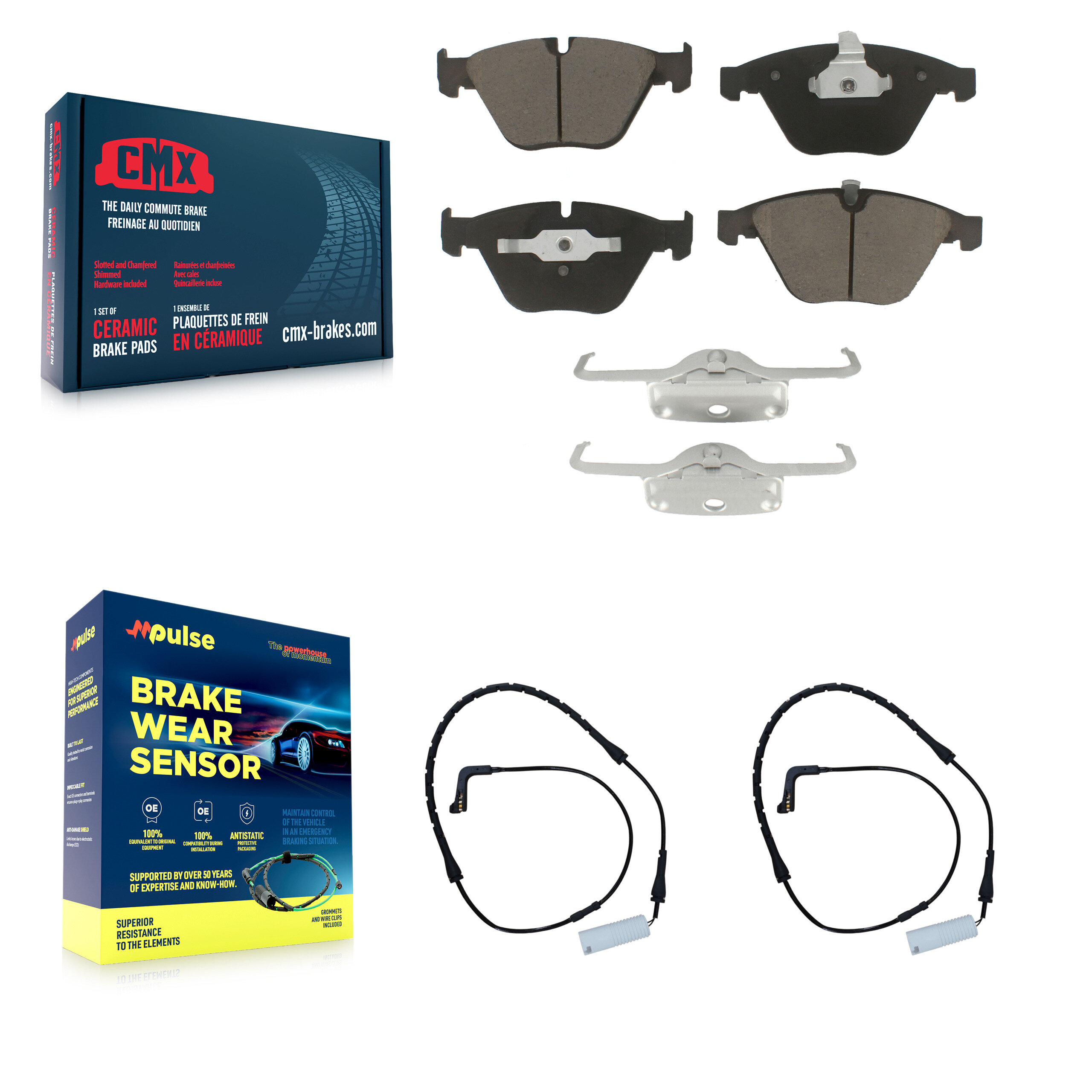 CMX - KCW-100725 - Front Disc Brake Pad Kits