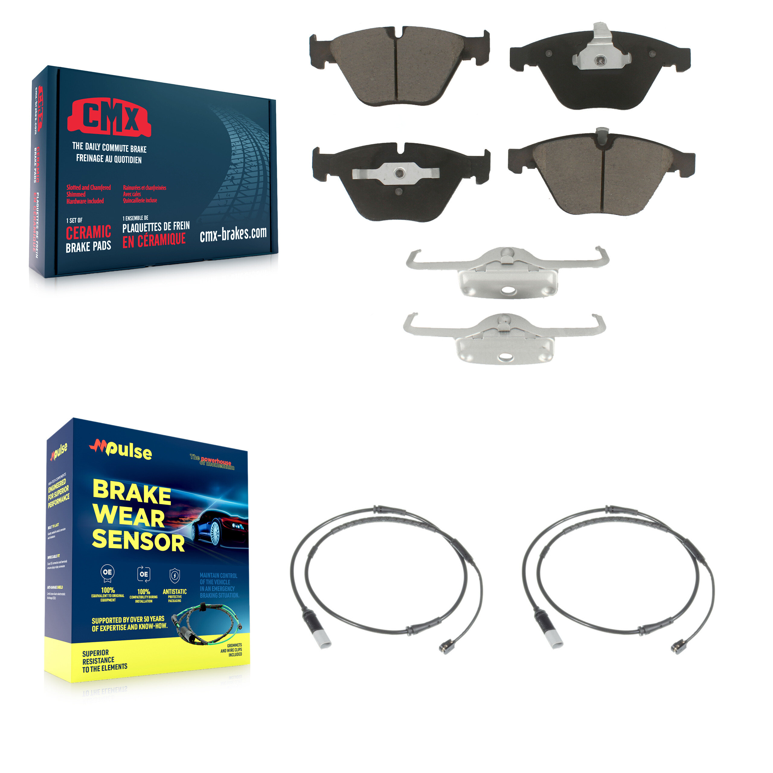 CMX - KCW-100730 - Front Disc Brake Pad Kits