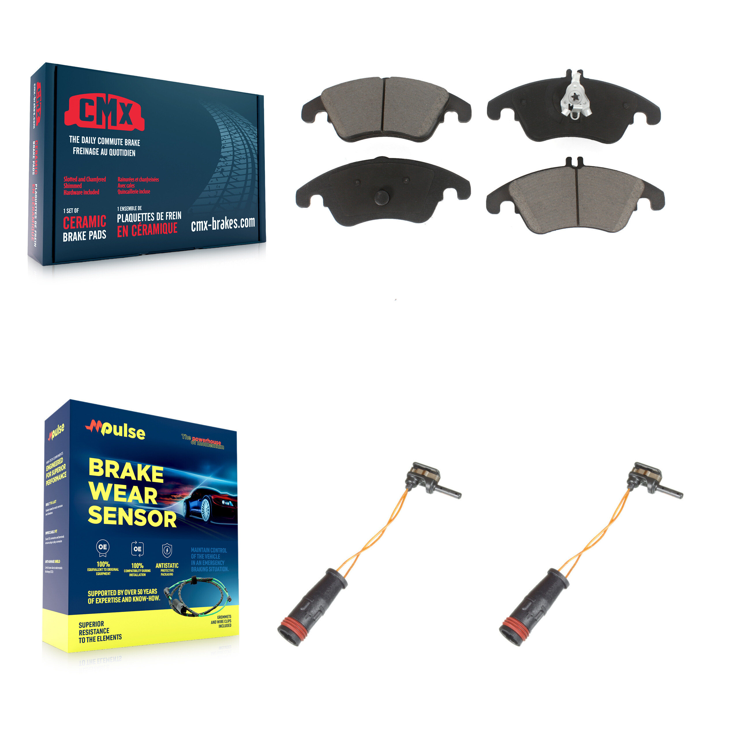 CMX - KCW-100731 - Front Disc Brake Pad Kits