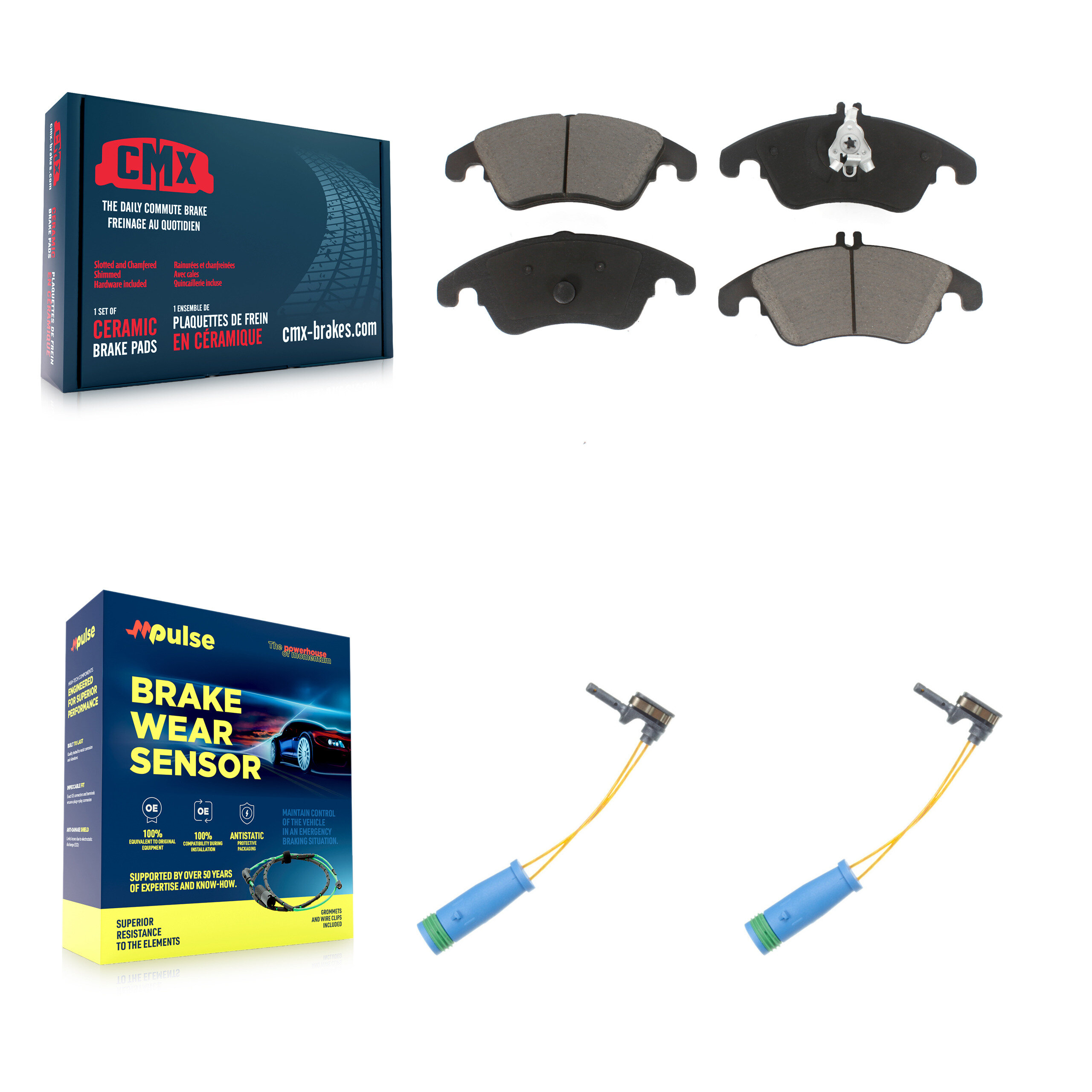 CMX - KCW-100733 - Front Disc Brake Pad Kits