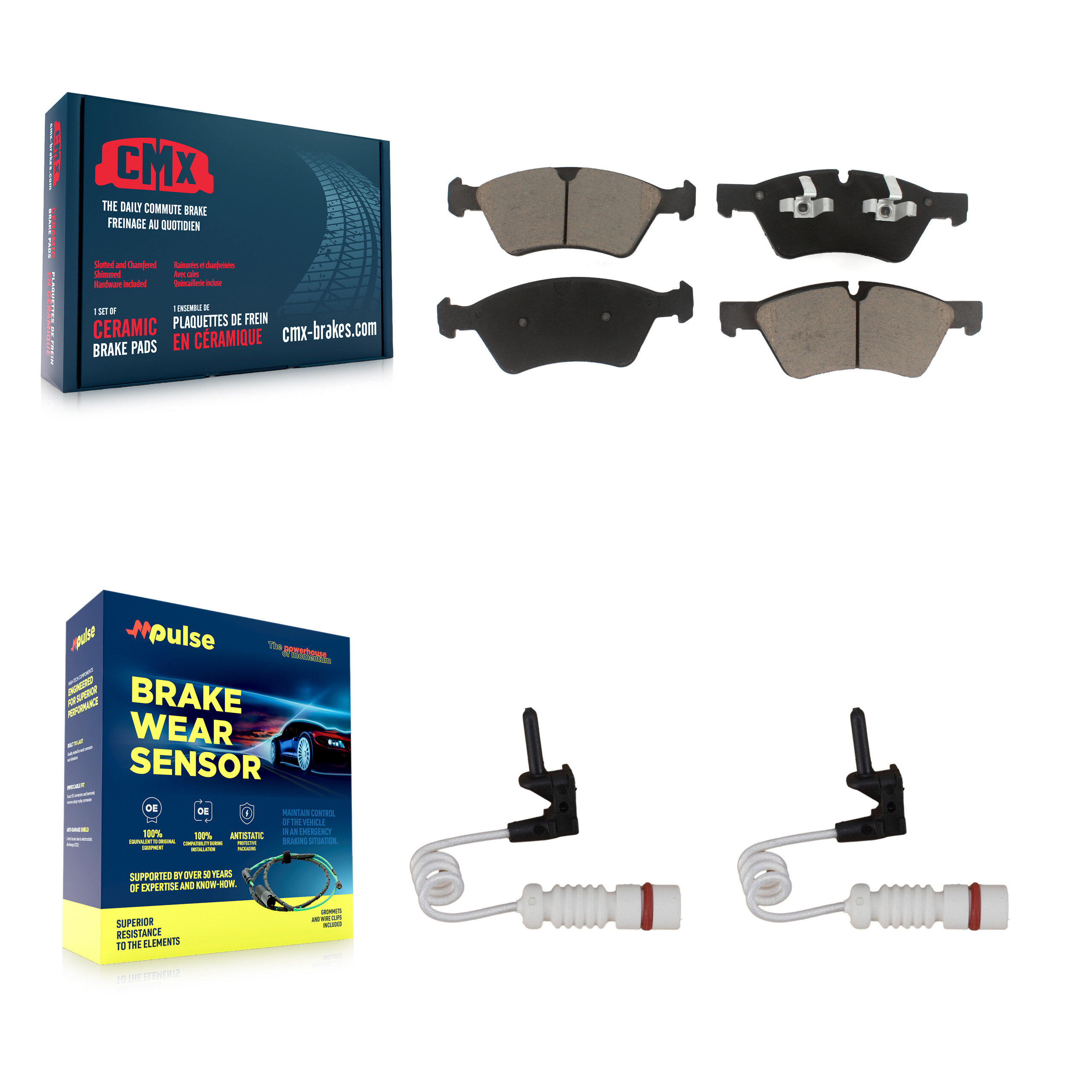 CMX - KCW-100736 - Front Disc Brake Pad Kits