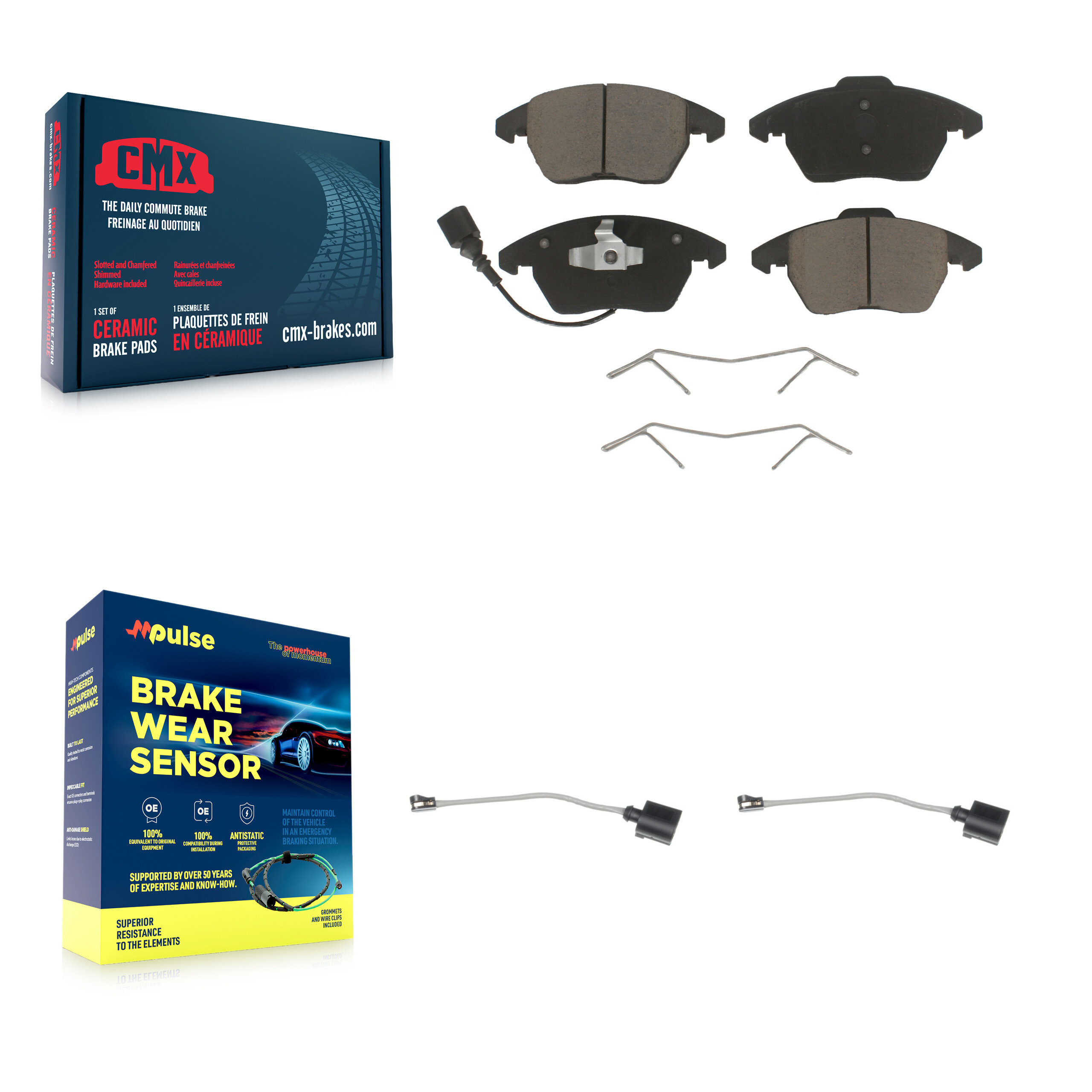 CMX - KCW-100740 - Front Disc Brake Pad Kits