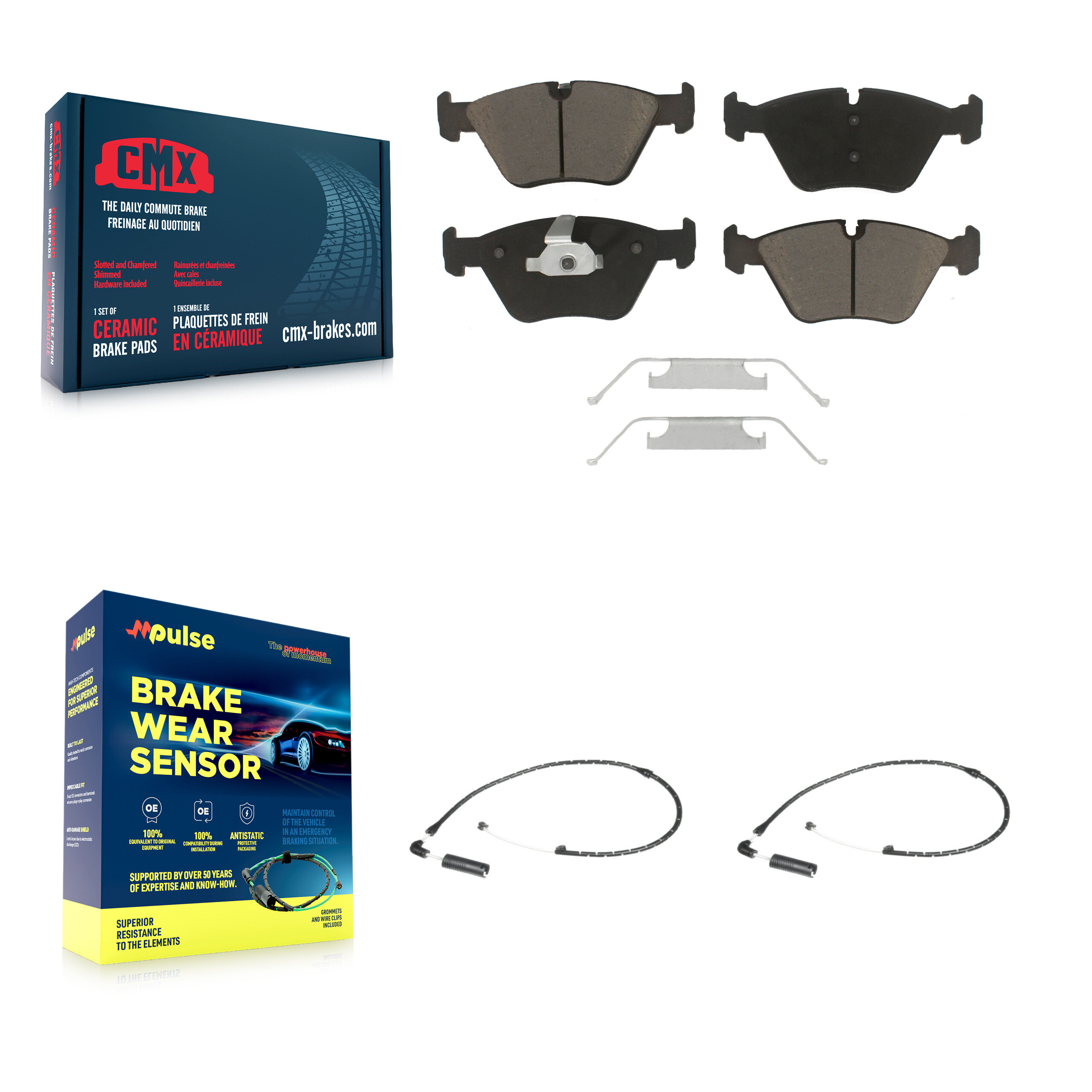 CMX - KCW-100750 - Front Disc Brake Pad Kits