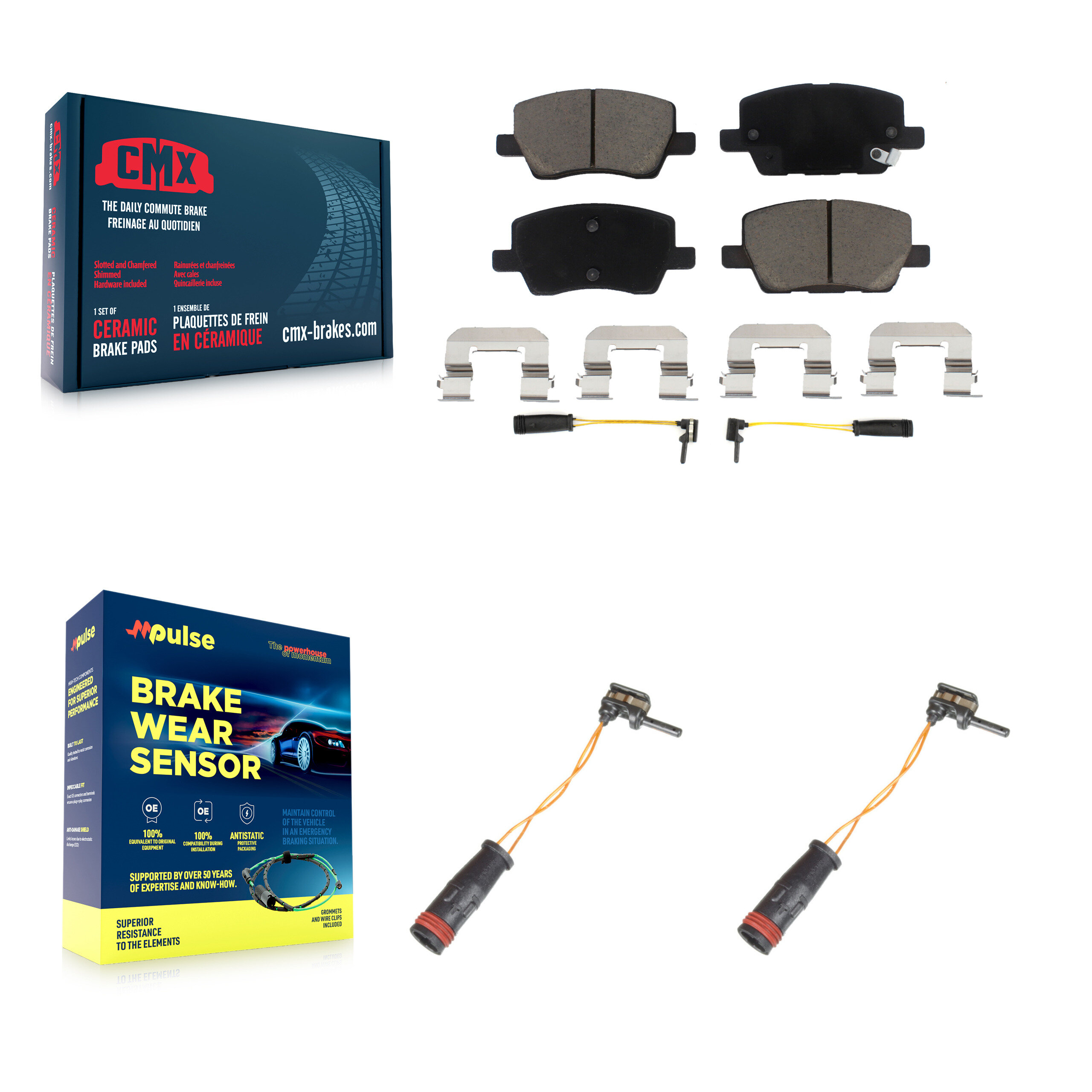 CMX - KCW-100751 - Front Disc Brake Pad Kits