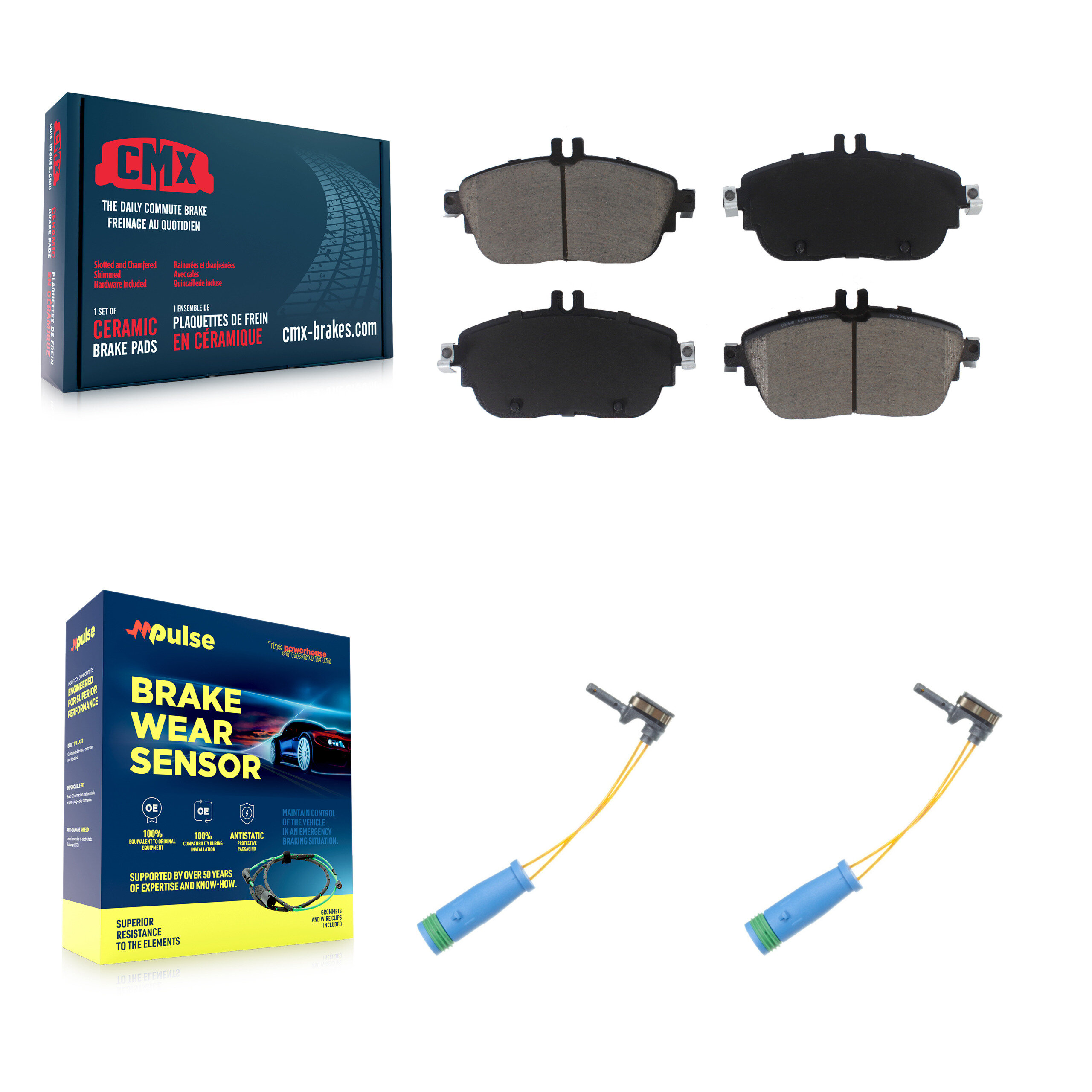 CMX - KCW-100752 - Front Disc Brake Pad Kits