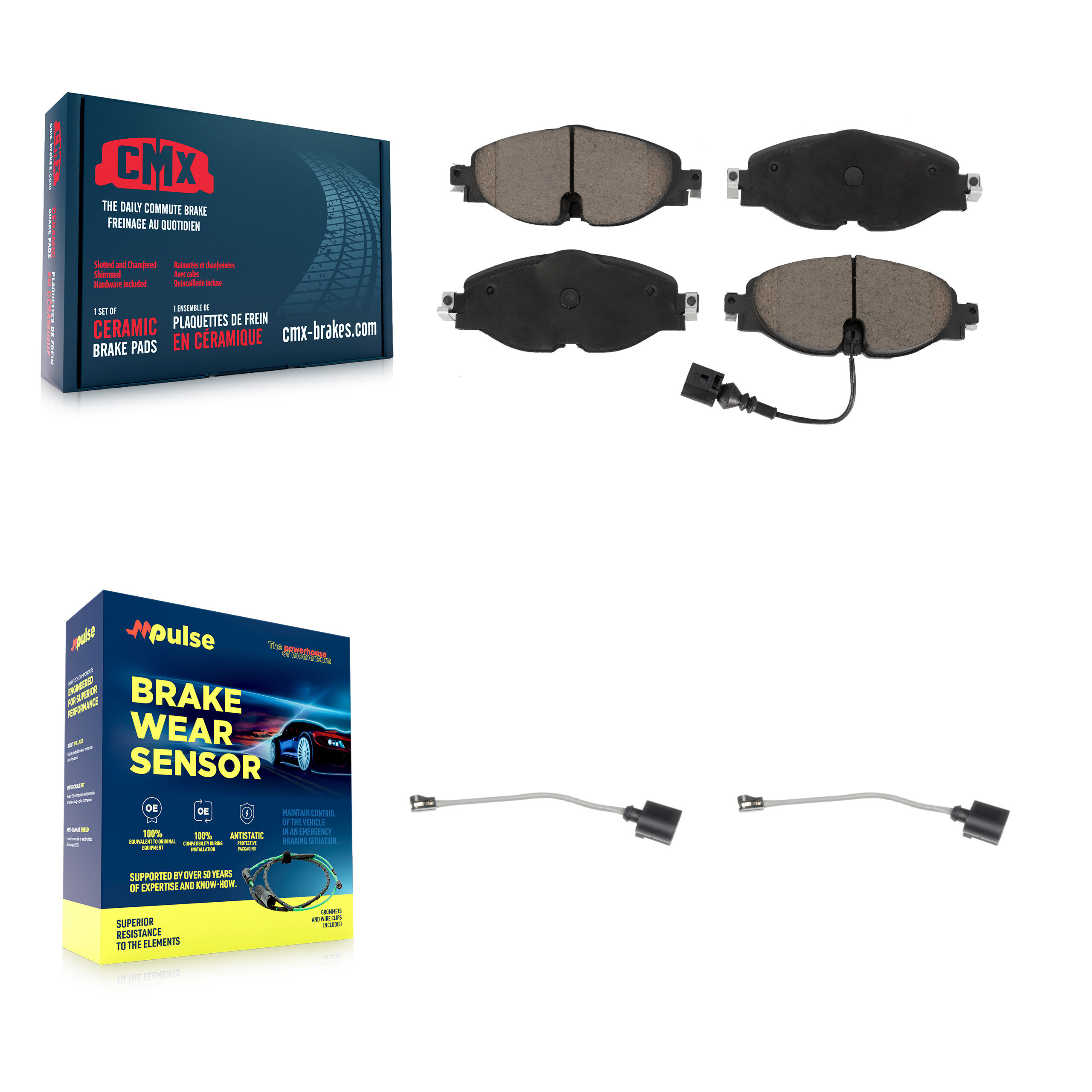 CMX - KCW-100756 - Front Disc Brake Pad Kits