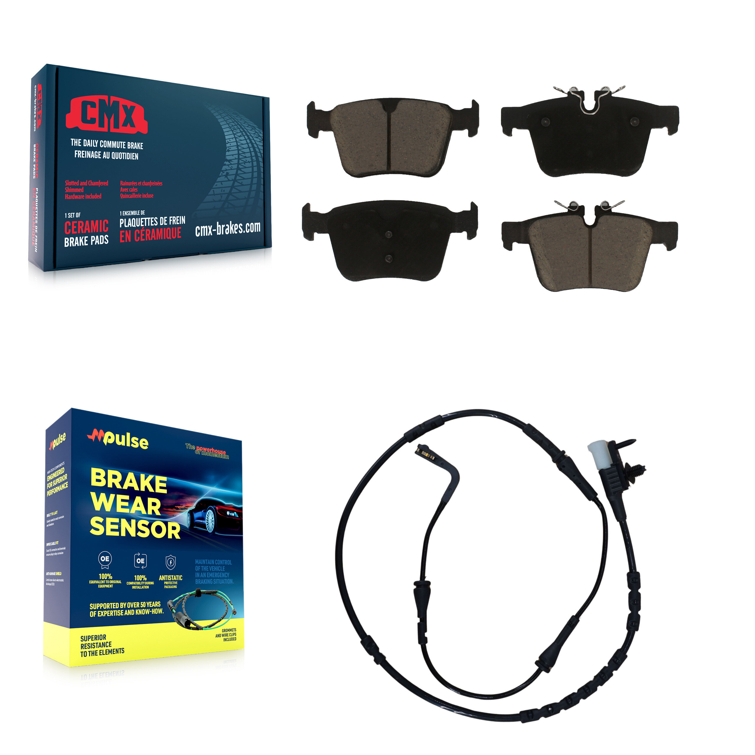 CMX - KCW-100764 - Rear Disc Brake Pad Kits