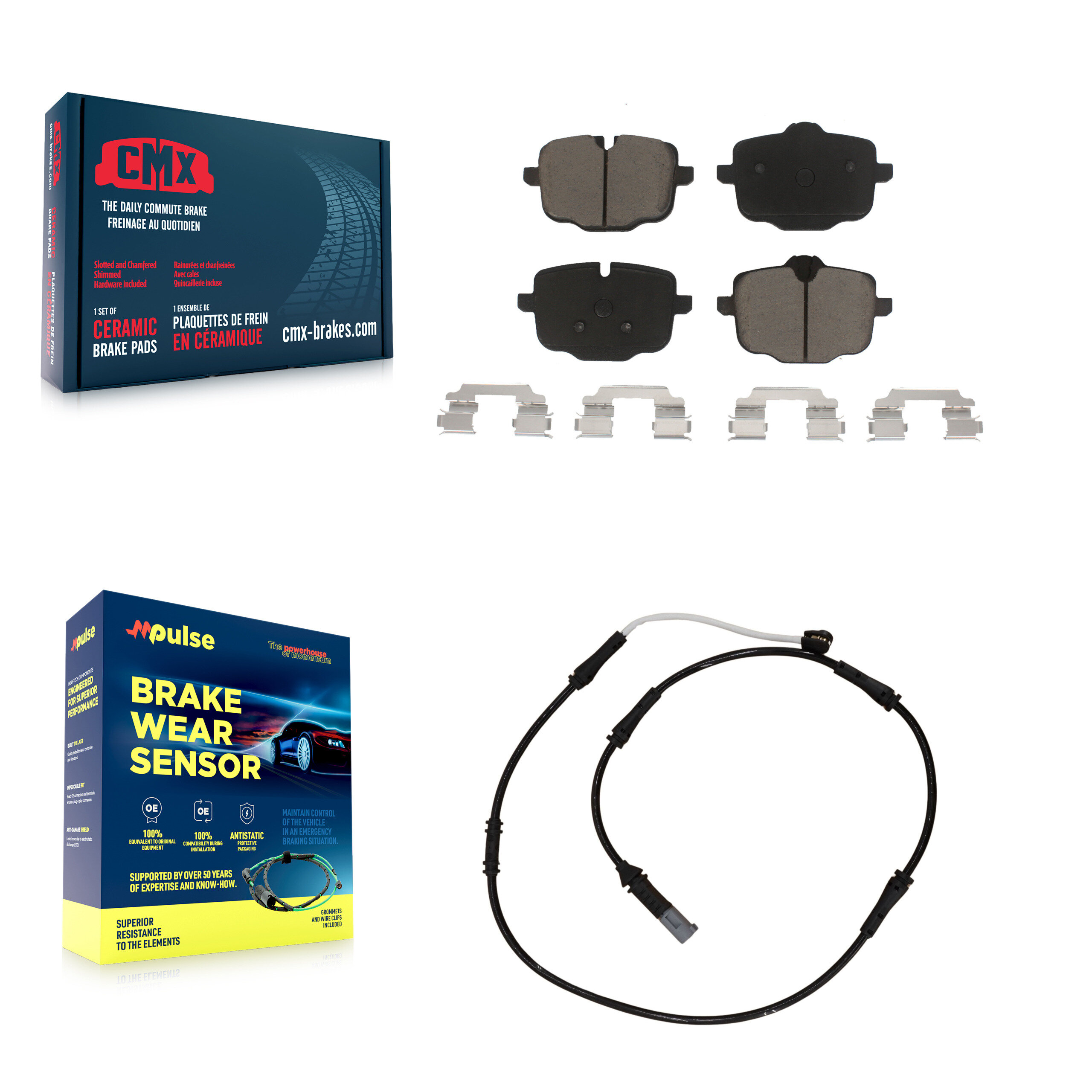CMX - KCW-100765 - Rear Disc Brake Pad Kits