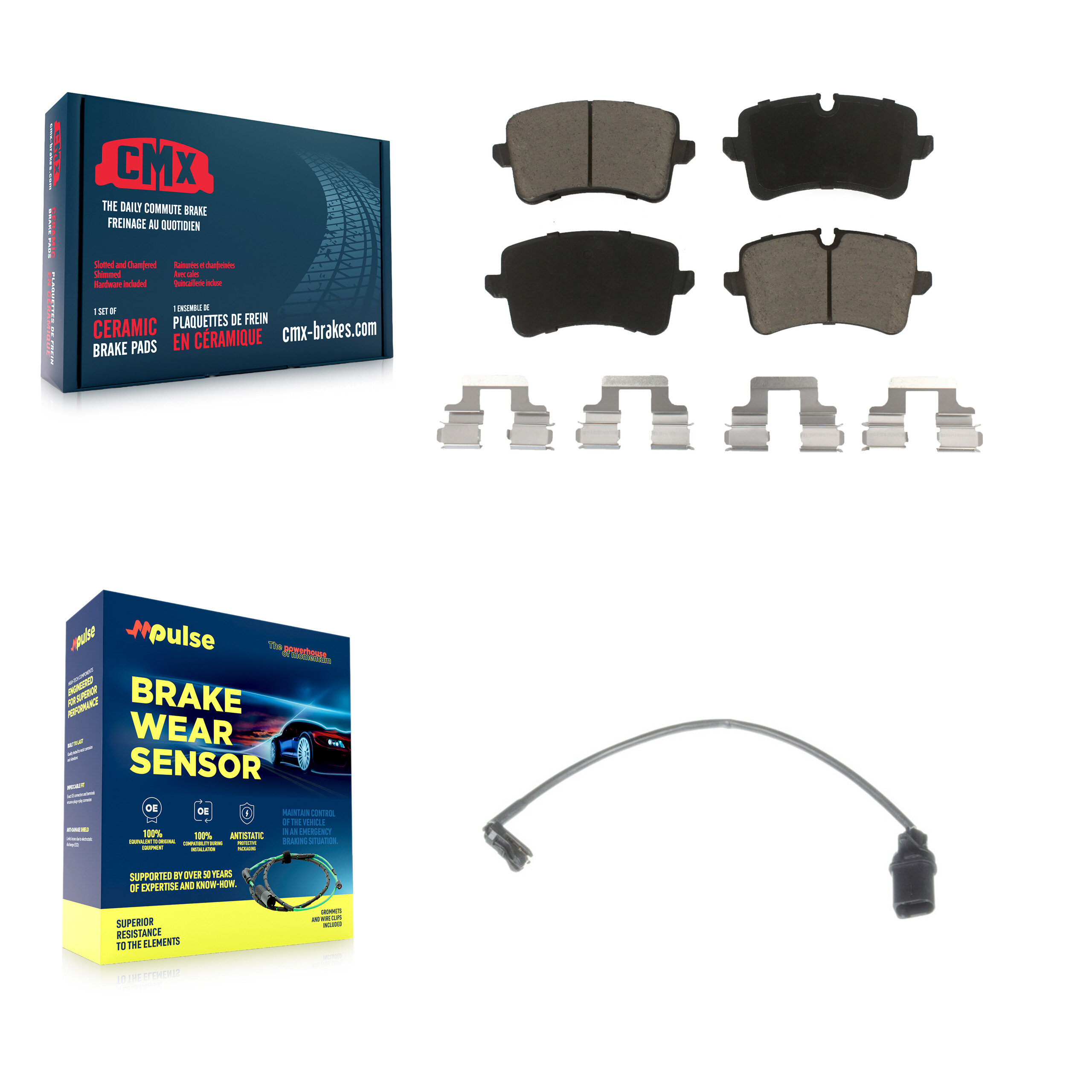 CMX - KCW-100774 - Rear Disc Brake Pad Kits