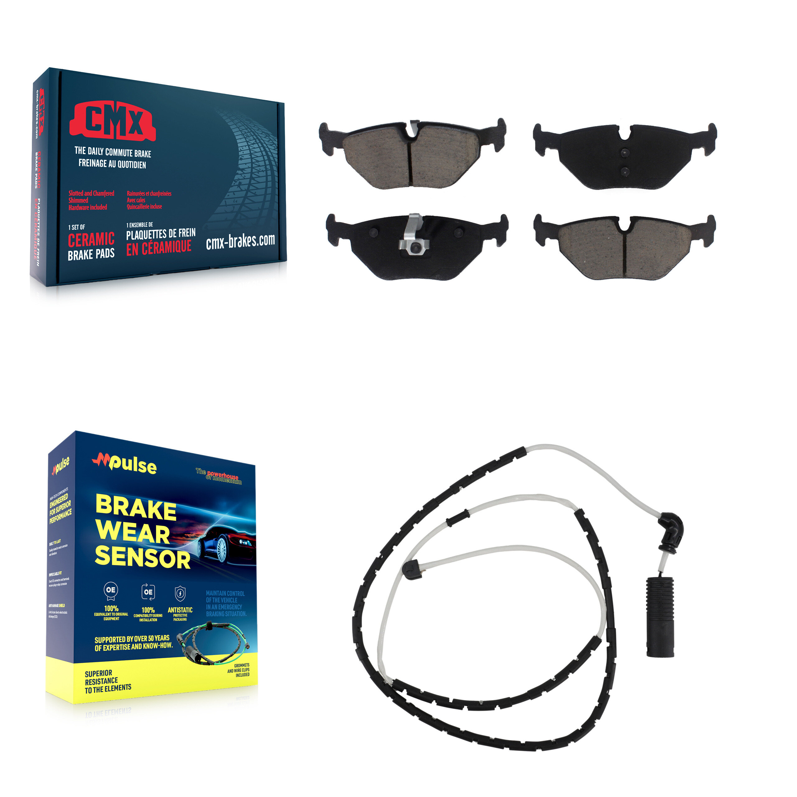 CMX - KCW-100779 - Rear Disc Brake Pad Kits
