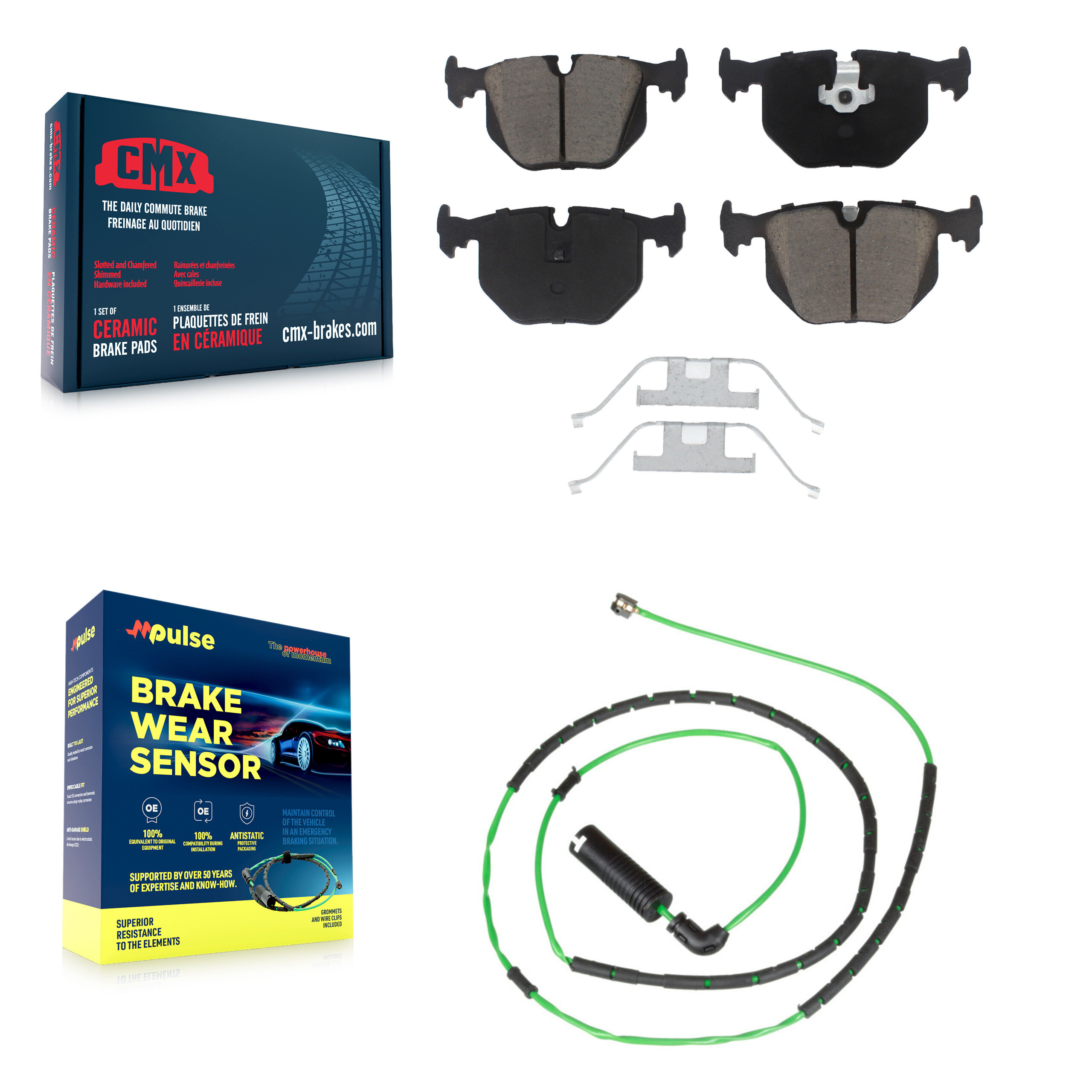 CMX - KCW-100780 - Rear Disc Brake Pad Kits