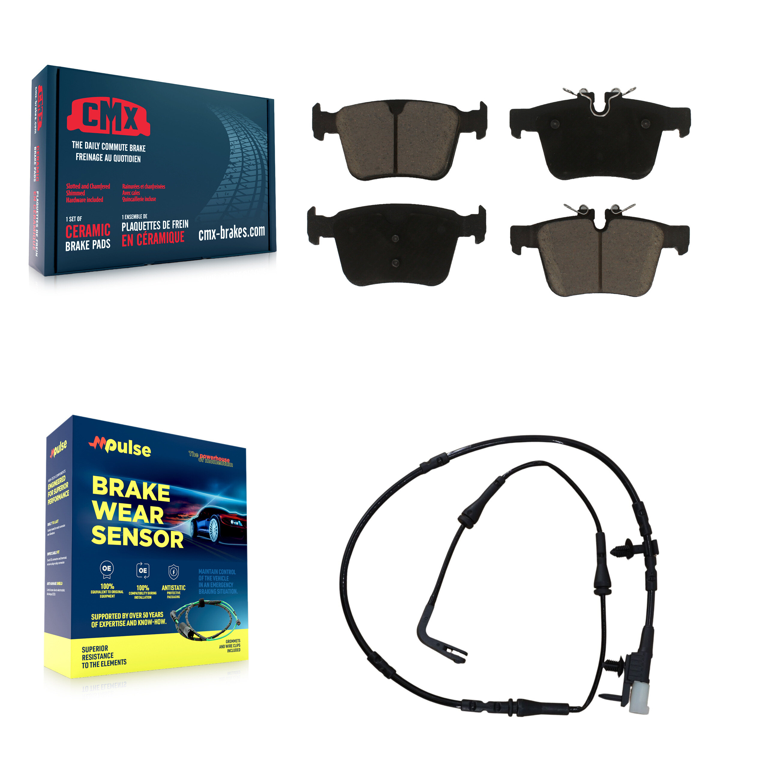 CMX - KCW-100787 - Rear Disc Brake Pad Kits
