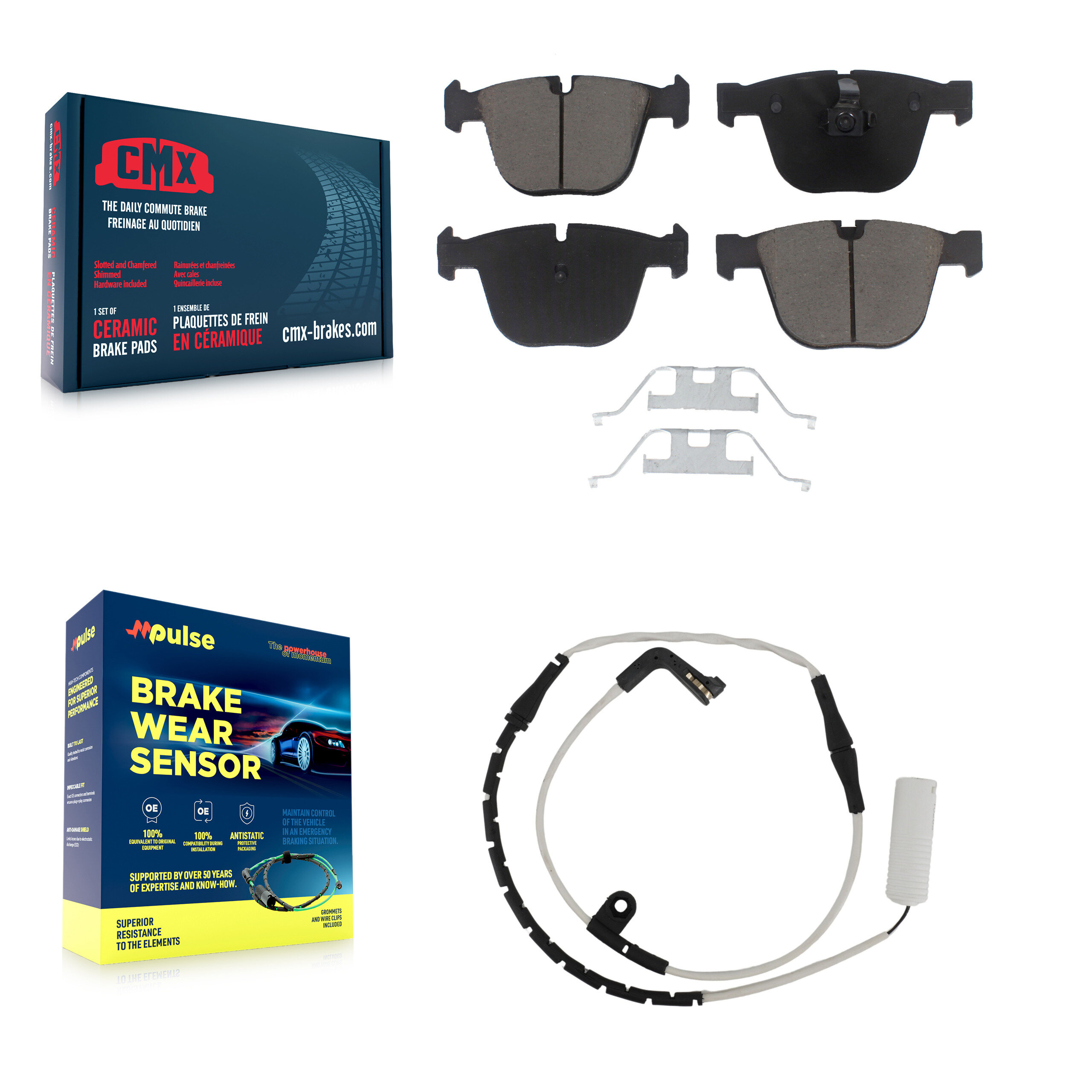 CMX - KCW-100788 - Rear Disc Brake Pad Kits
