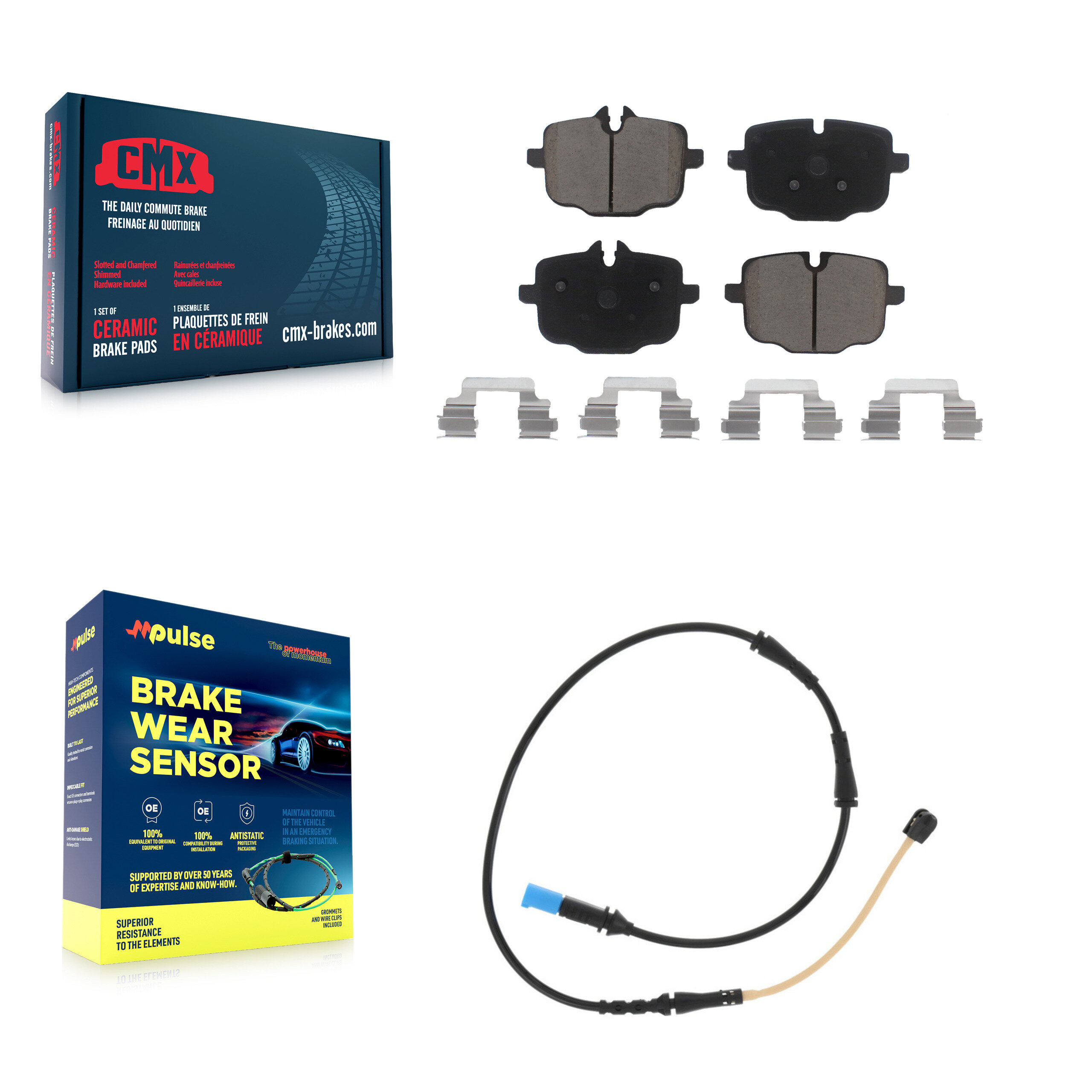 CMX - KCW-100790 - Rear Disc Brake Pad Kits