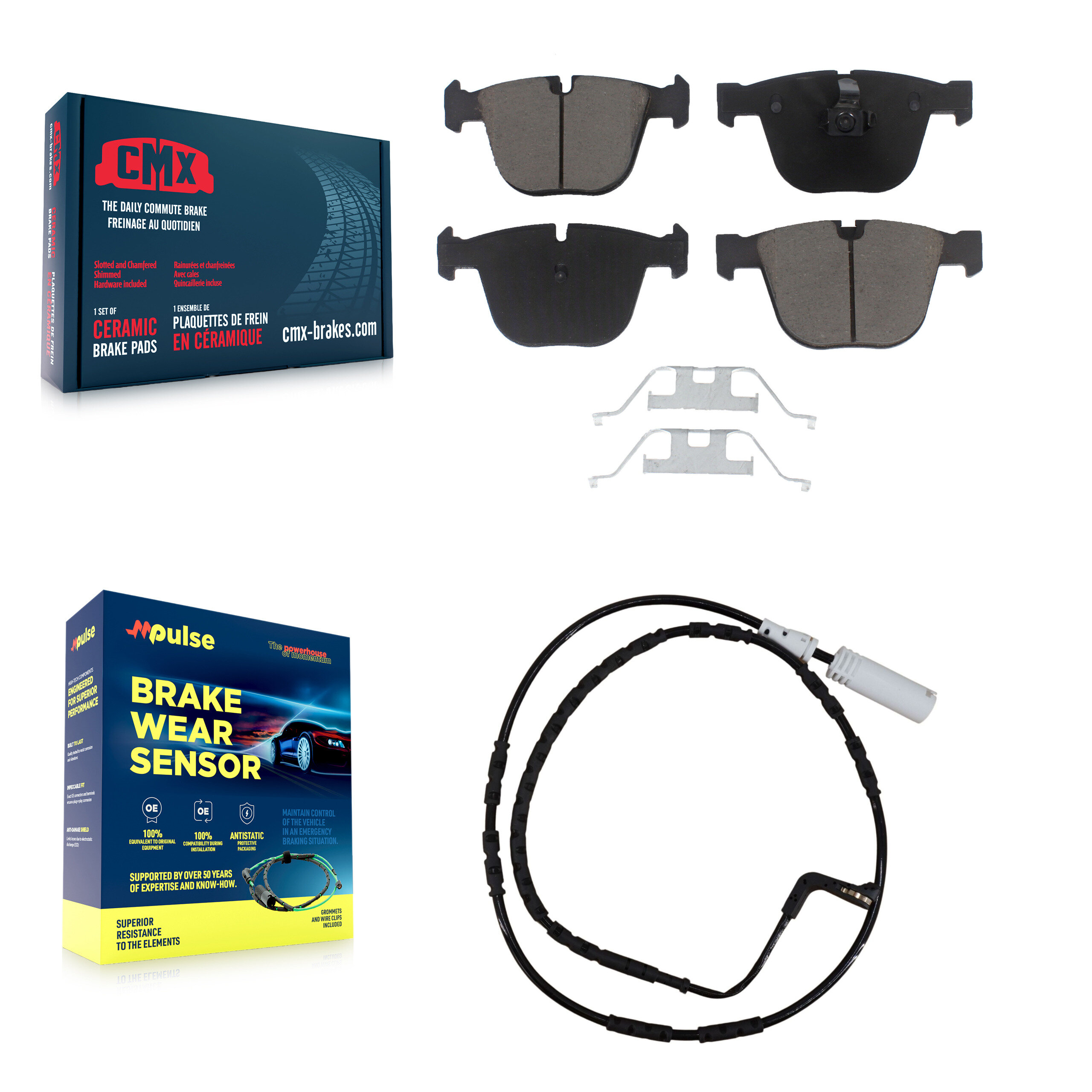CMX - KCW-100793 - Rear Disc Brake Pad Kits