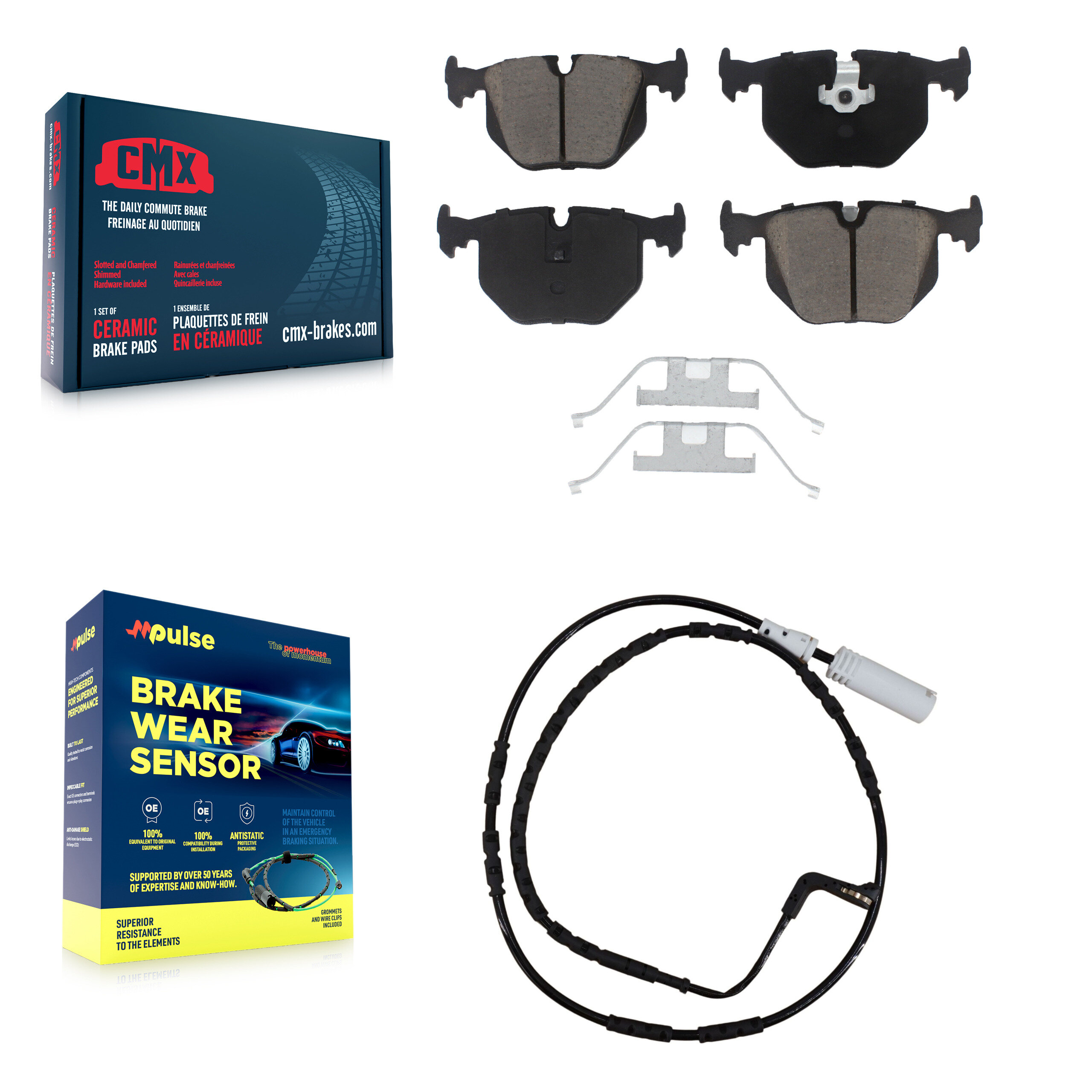CMX - KCW-100797 - Rear Disc Brake Pad Kits