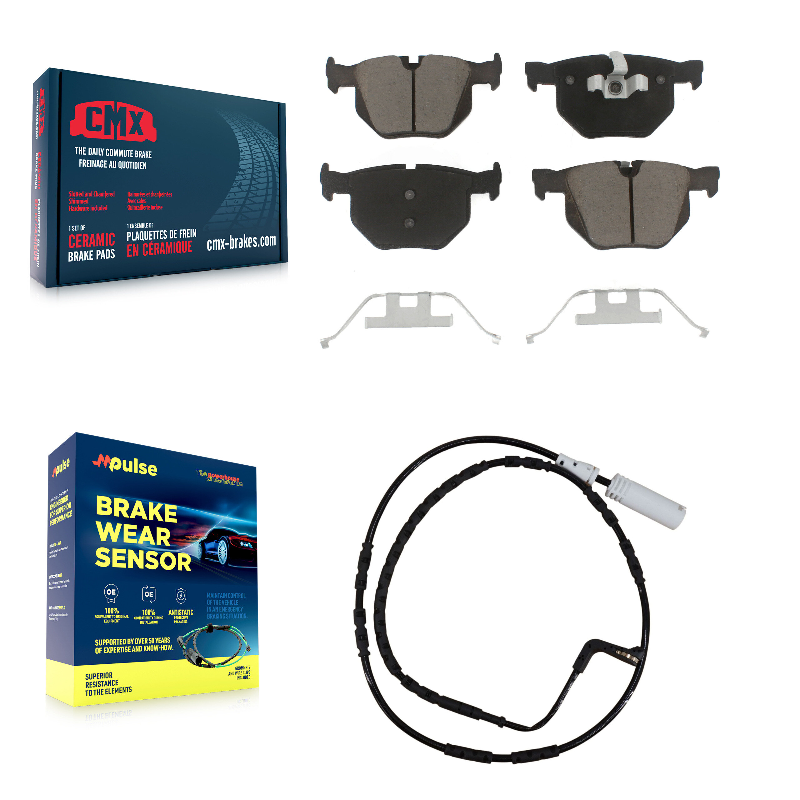 CMX - KCW-100798 - Rear Disc Brake Pad Kits