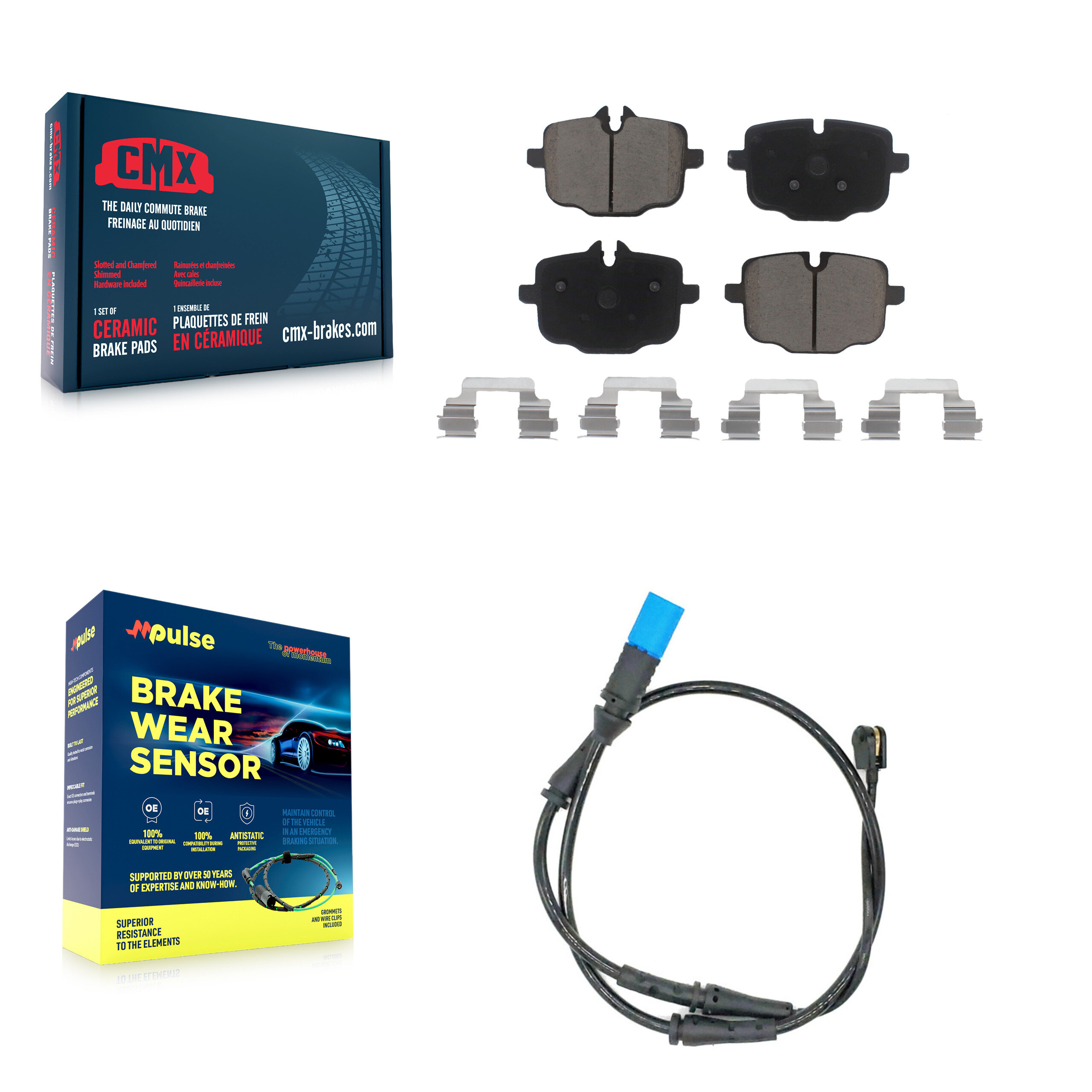 CMX - KCW-100803 - Rear Disc Brake Pad Kits