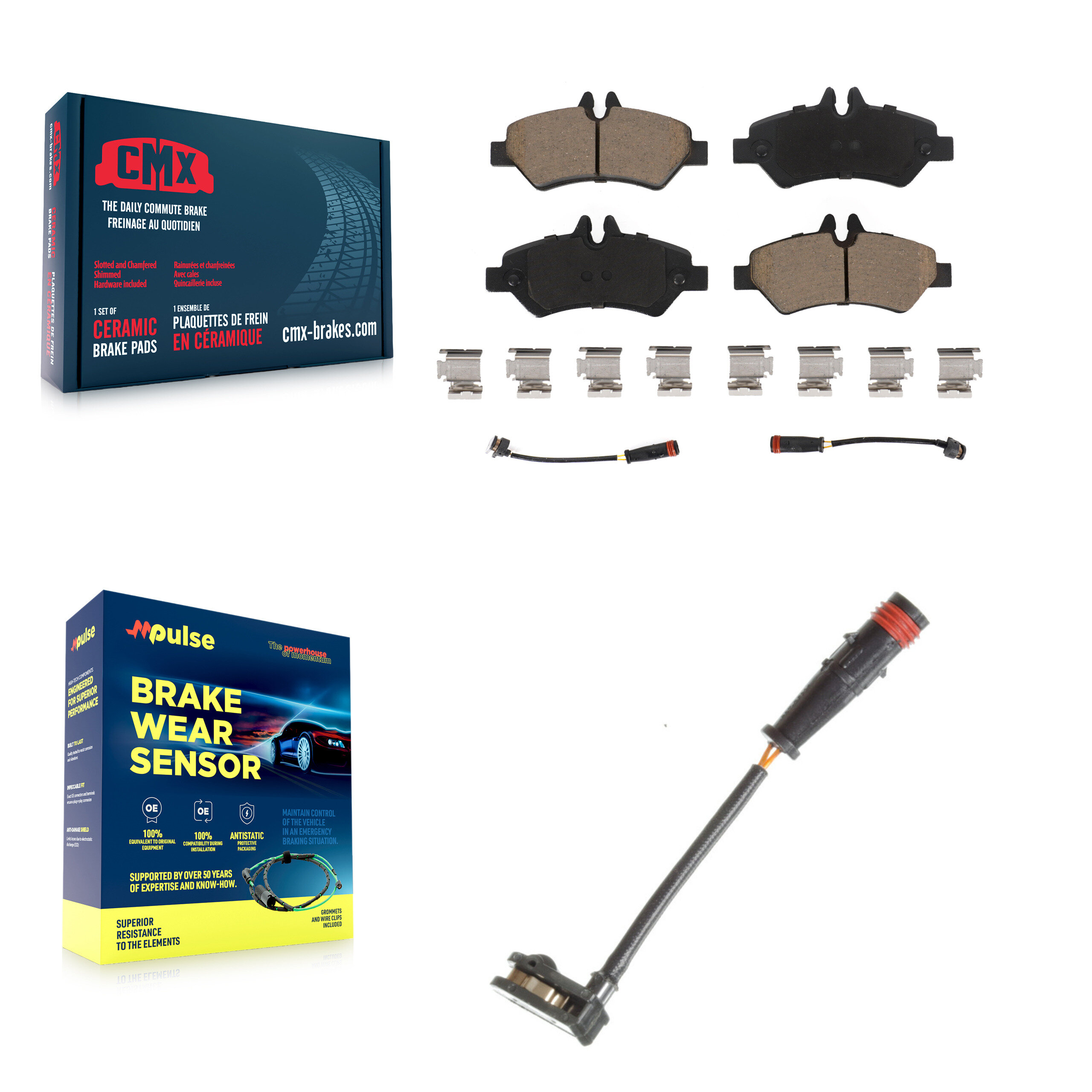 CMX - KCW-100813 - Rear Disc Brake Pad Kits