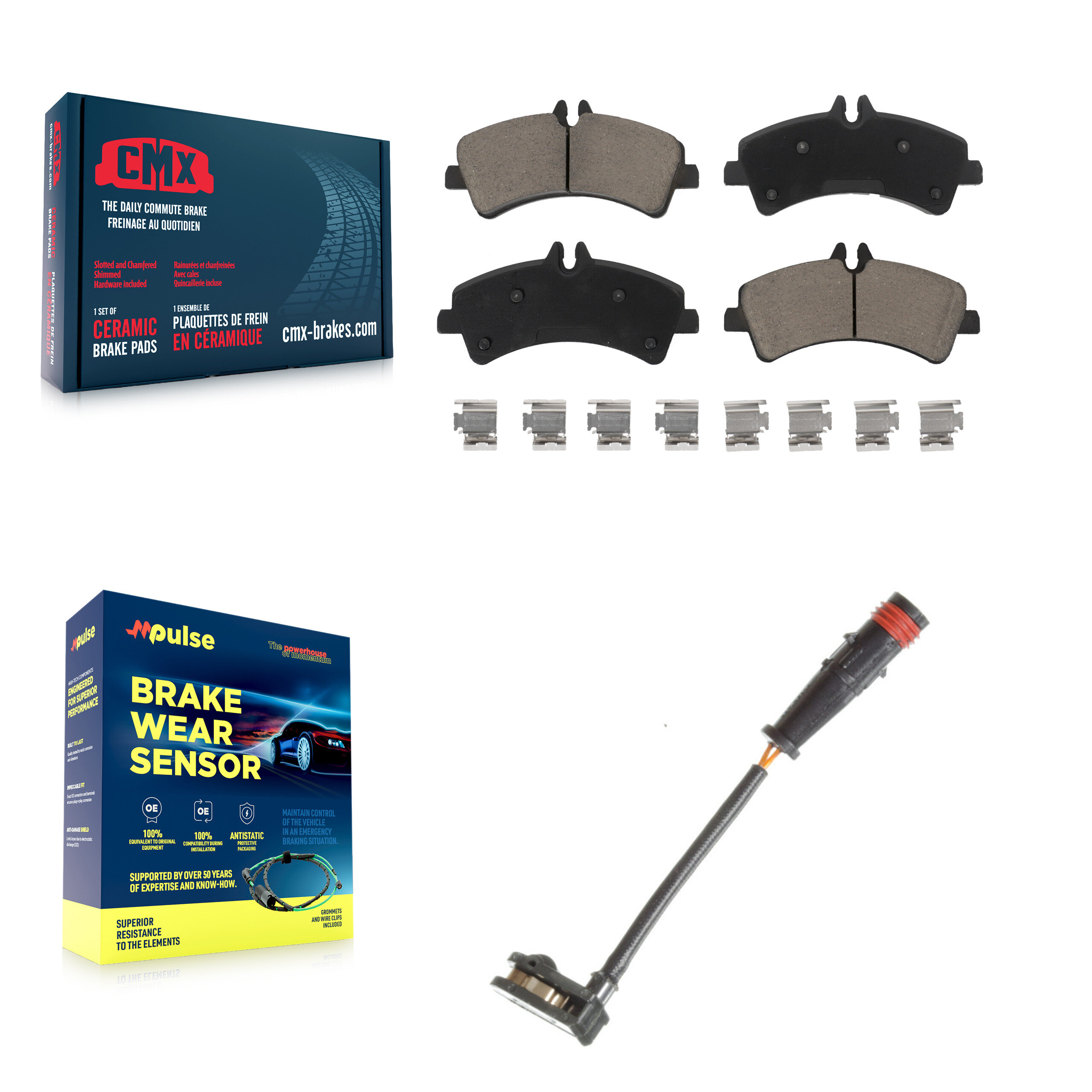 CMX - KCW-100814 - Rear Disc Brake Pad Kits