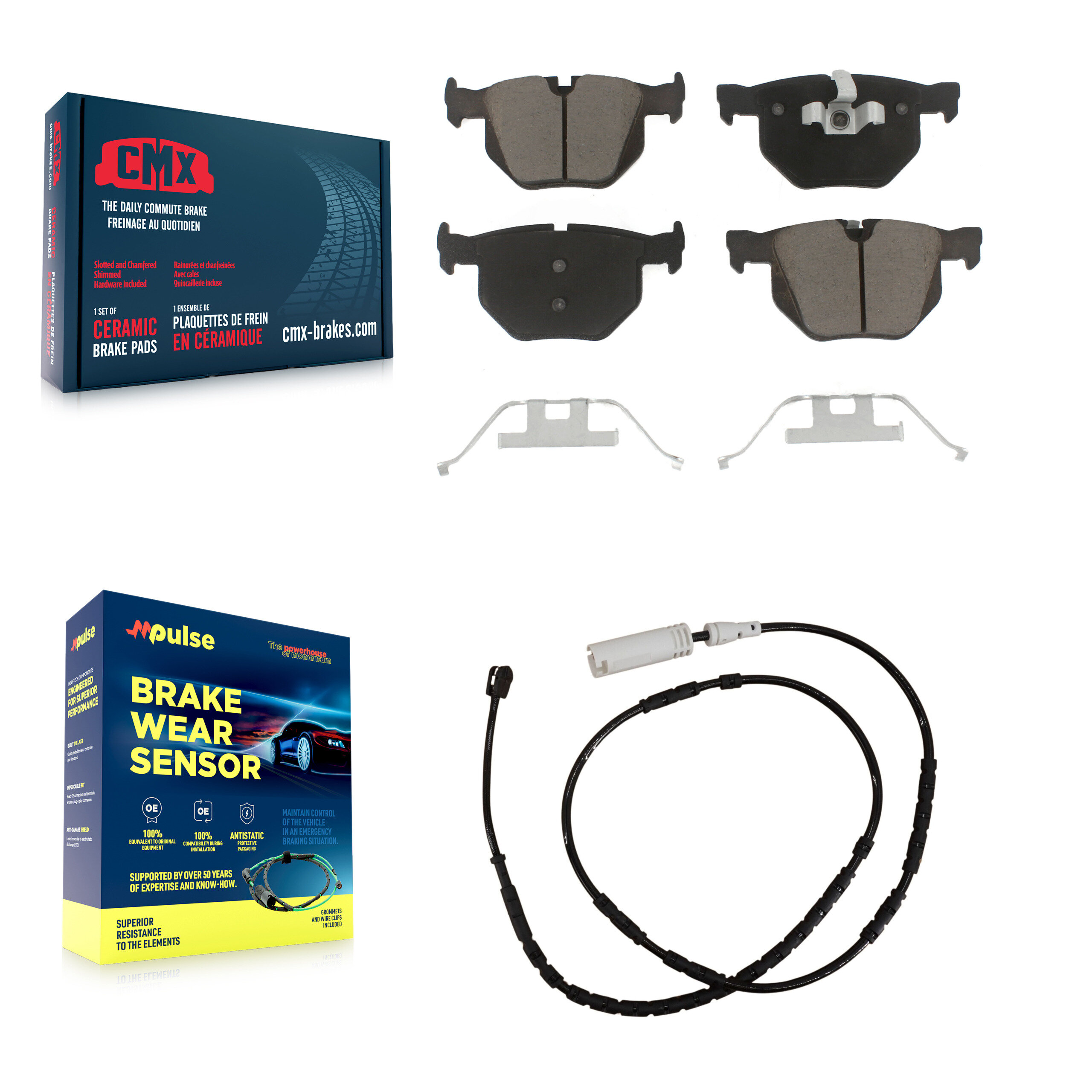 CMX - KCW-100816 - Rear Disc Brake Pad Kits