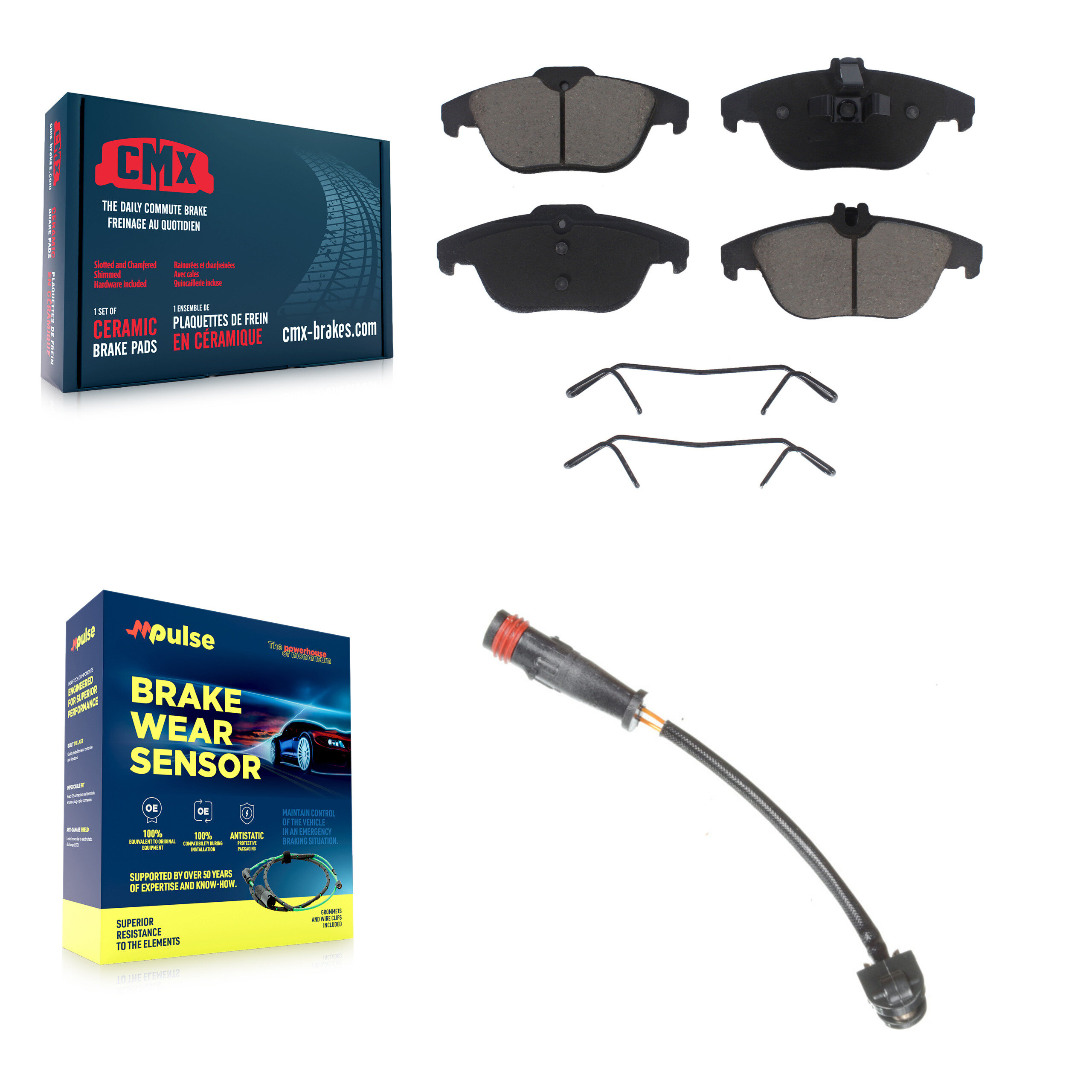 CMX - KCW-100819 - Rear Disc Brake Pad Kits