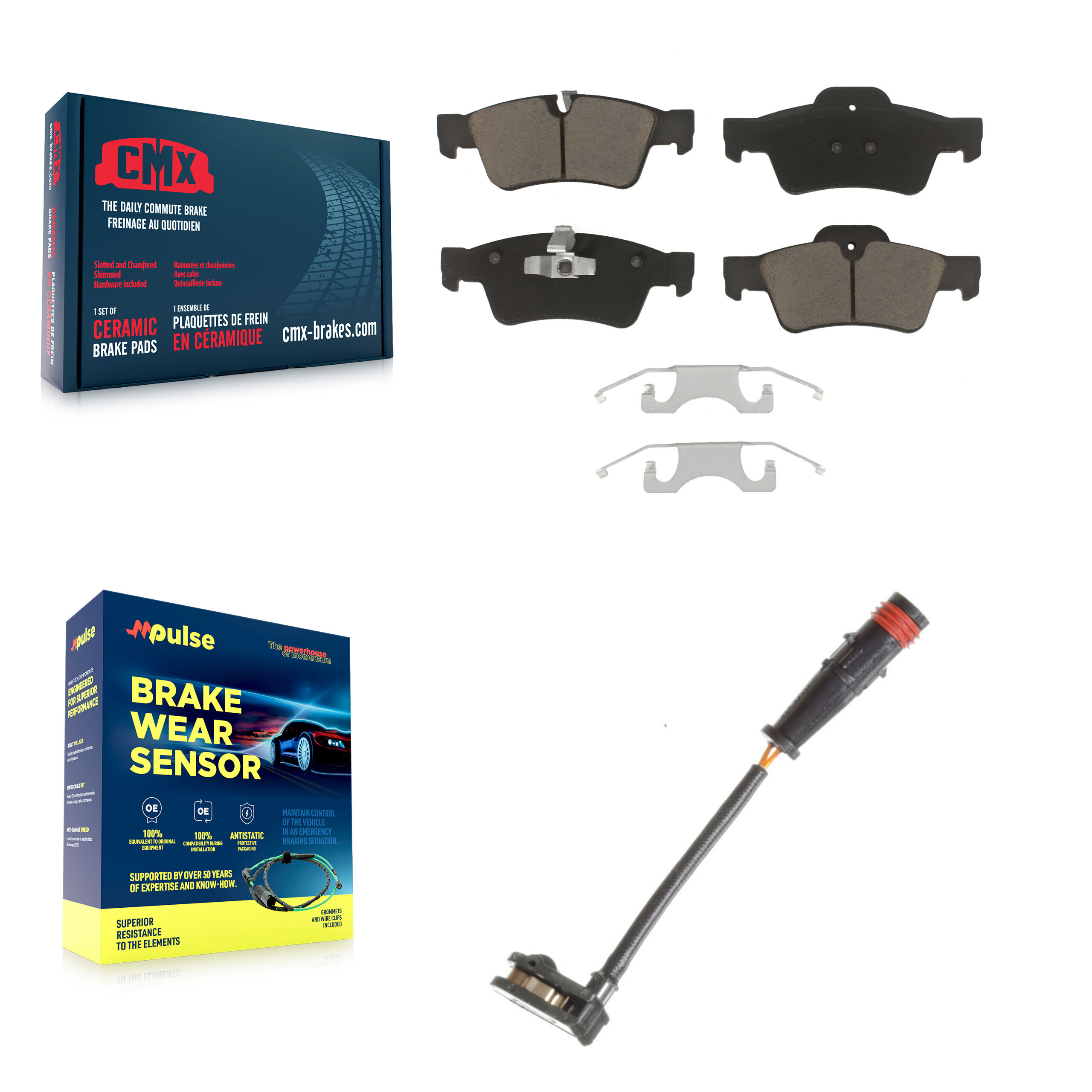 CMX - KCW-100835 - Rear Disc Brake Pad Kits