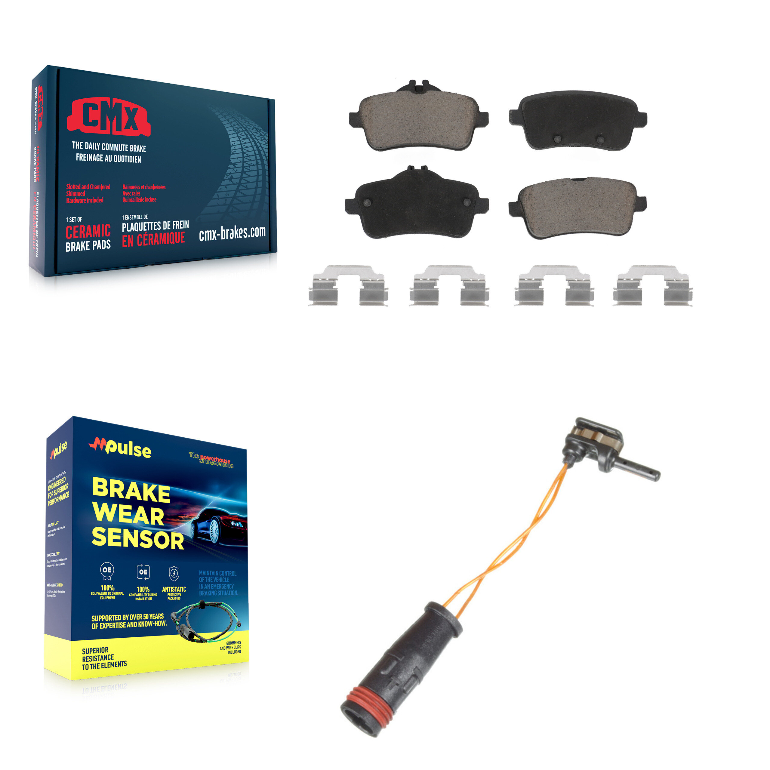 CMX - KCW-100847 - Rear Disc Brake Pad Kits