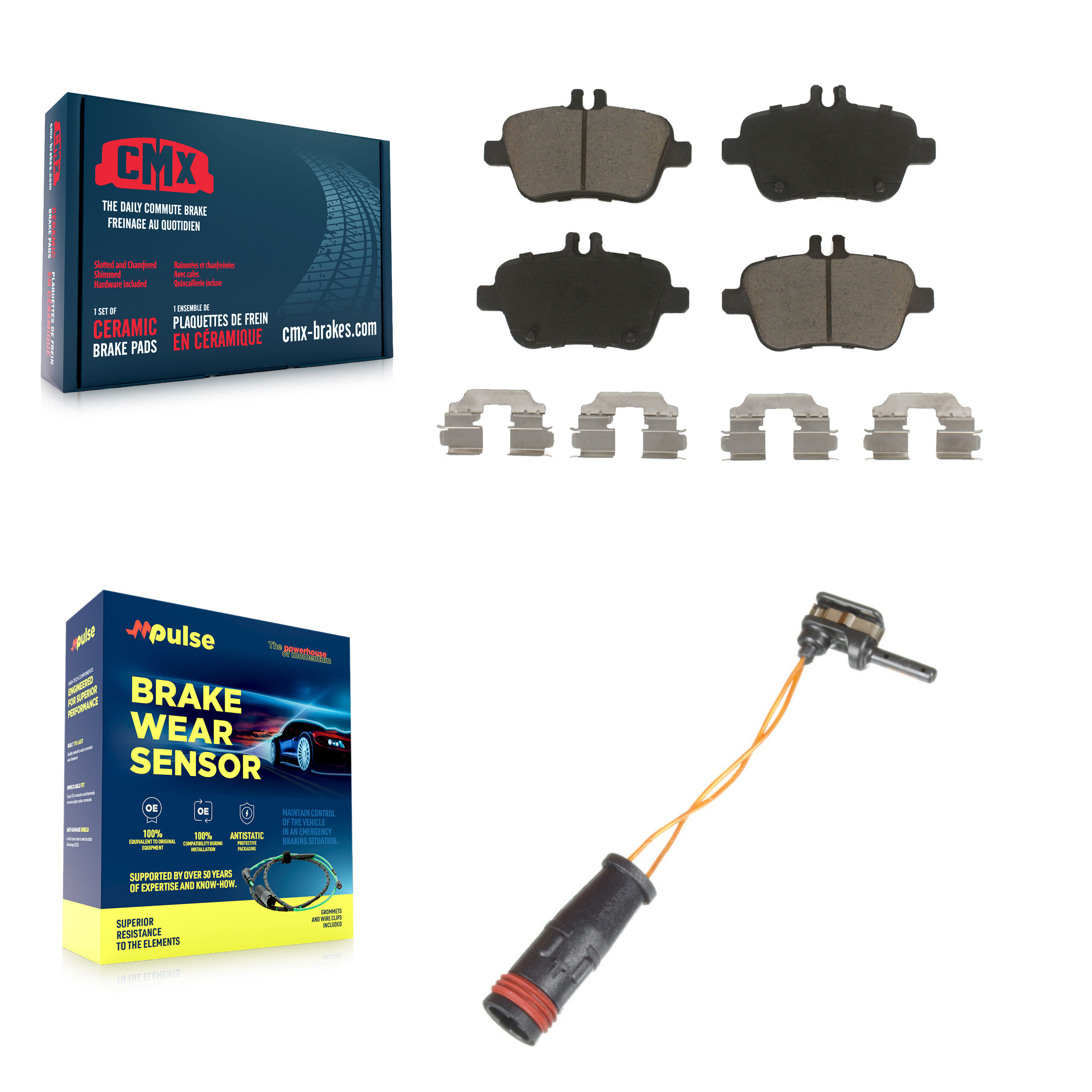 CMX - KCW-100848 - Rear Disc Brake Pad Kits