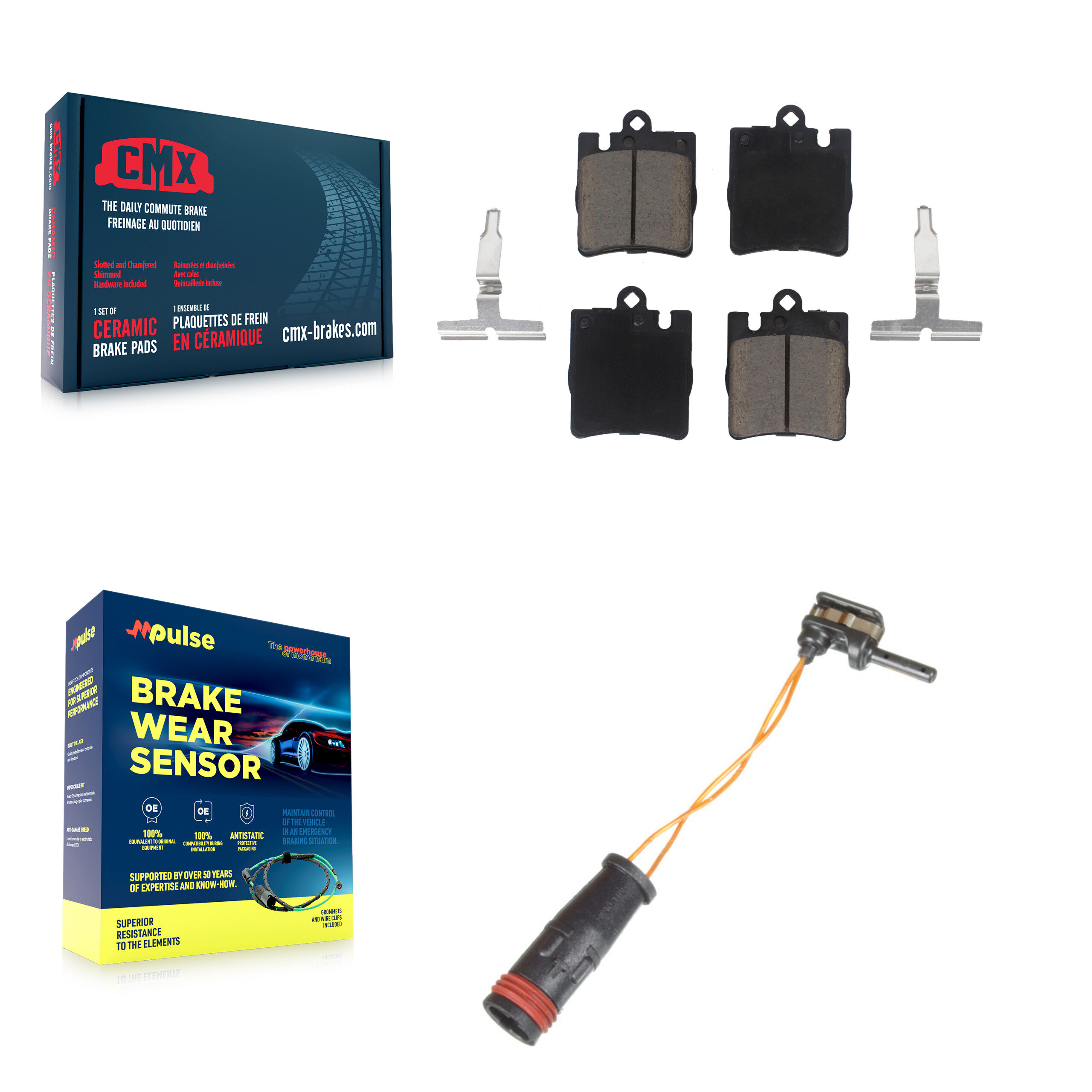 CMX - KCW-100849 - Rear Disc Brake Pad Kits