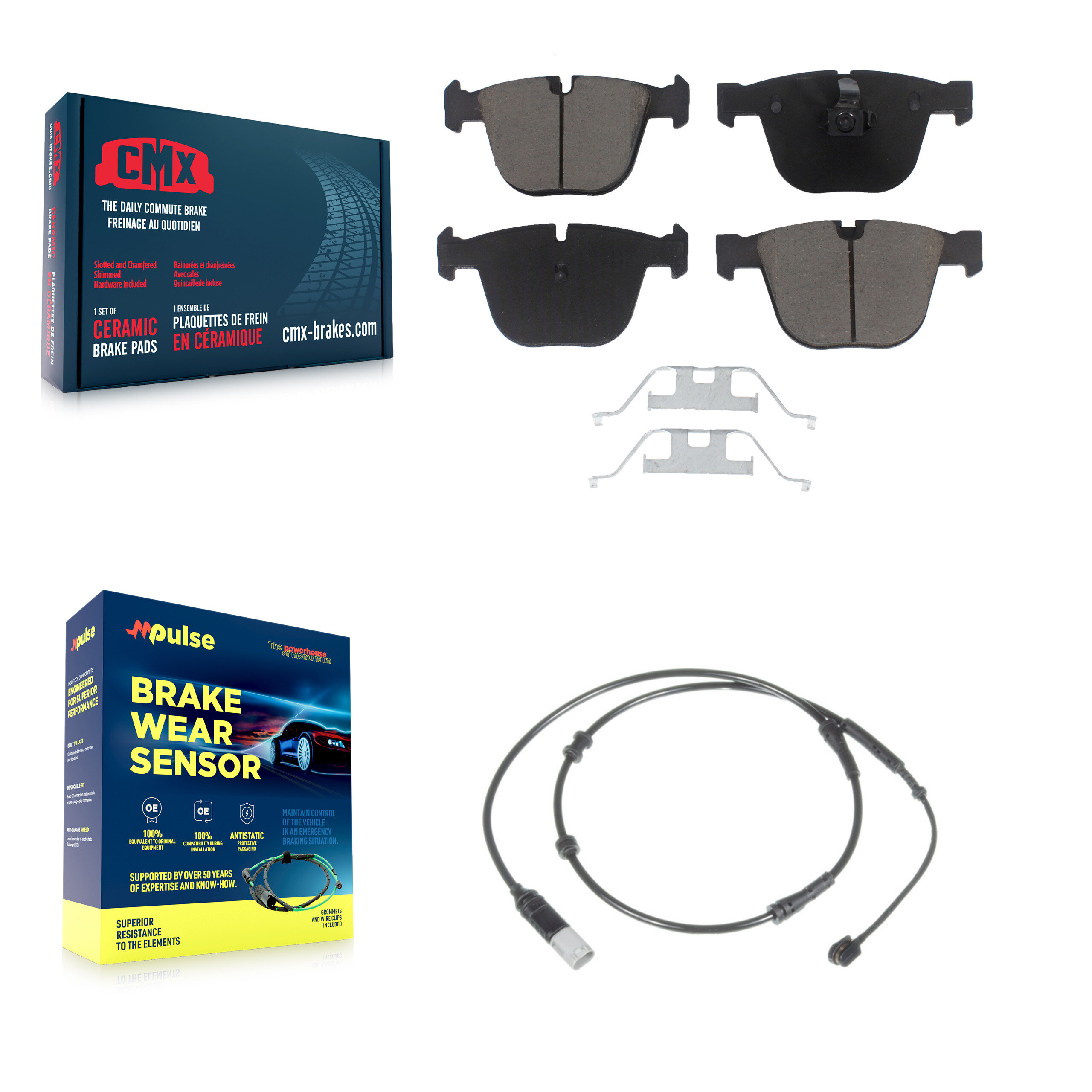CMX - KCW-100854 - Rear Disc Brake Pad Kits